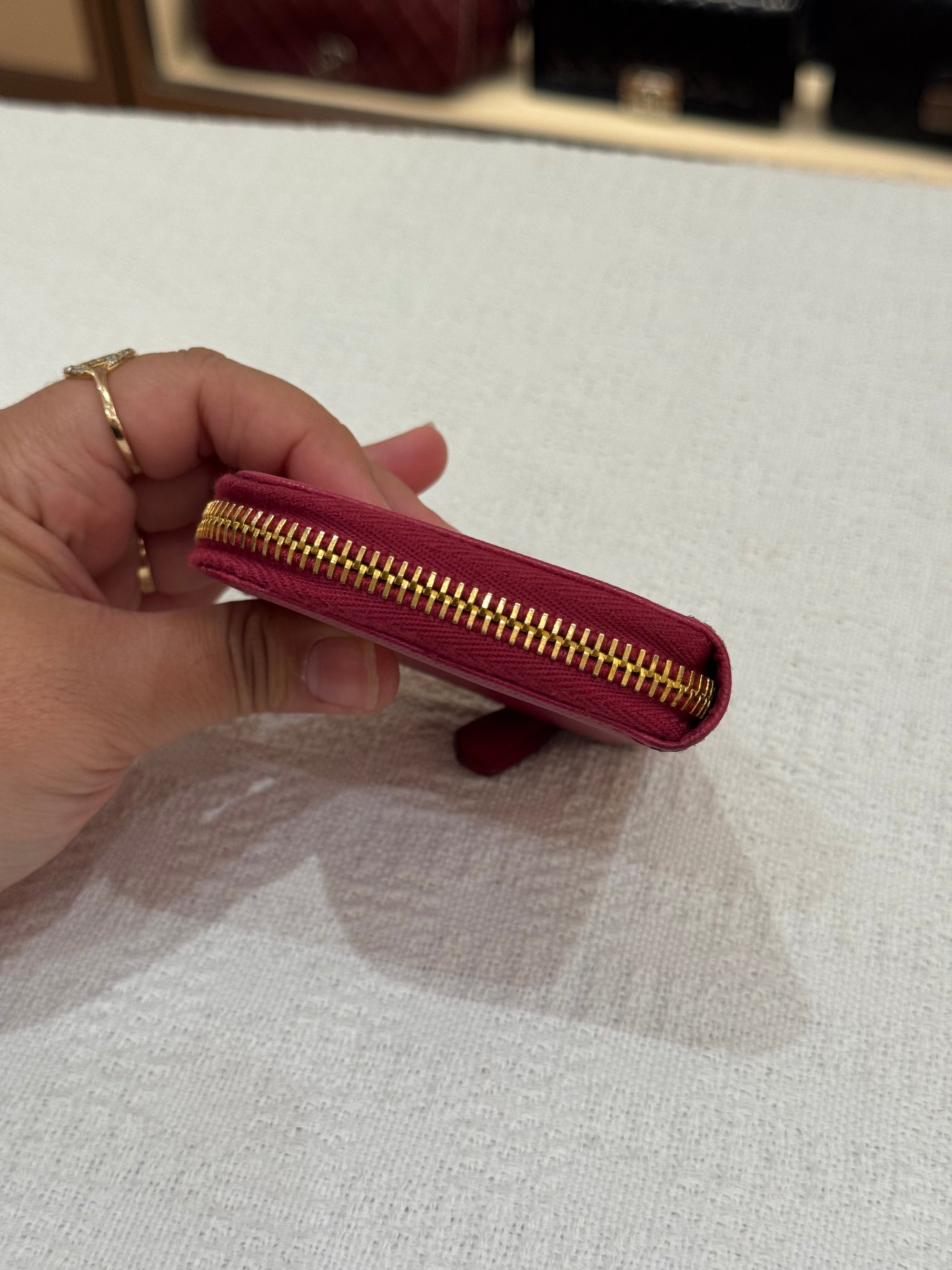 Prada Zipper Wallet