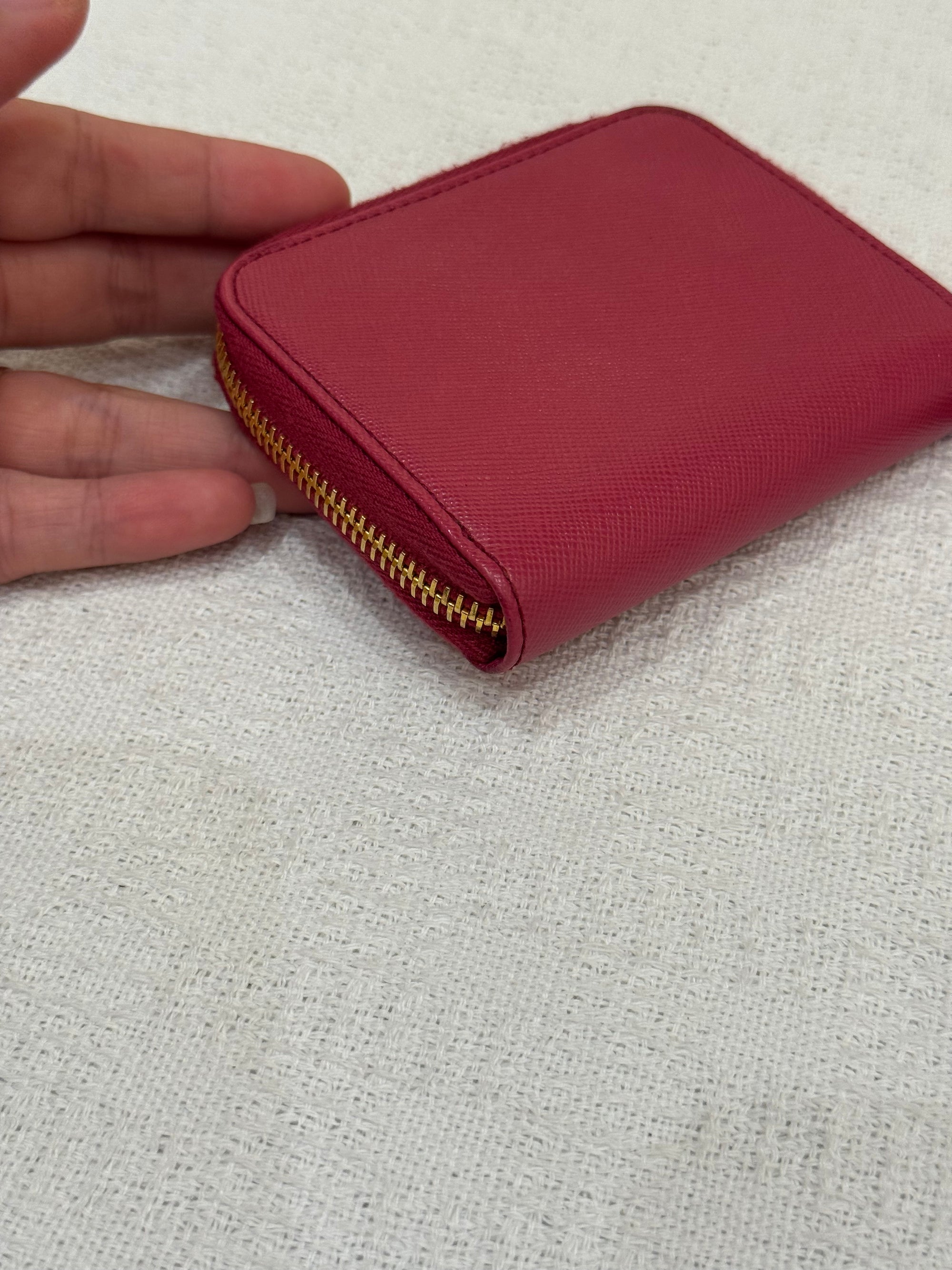 Prada Zipper Wallet