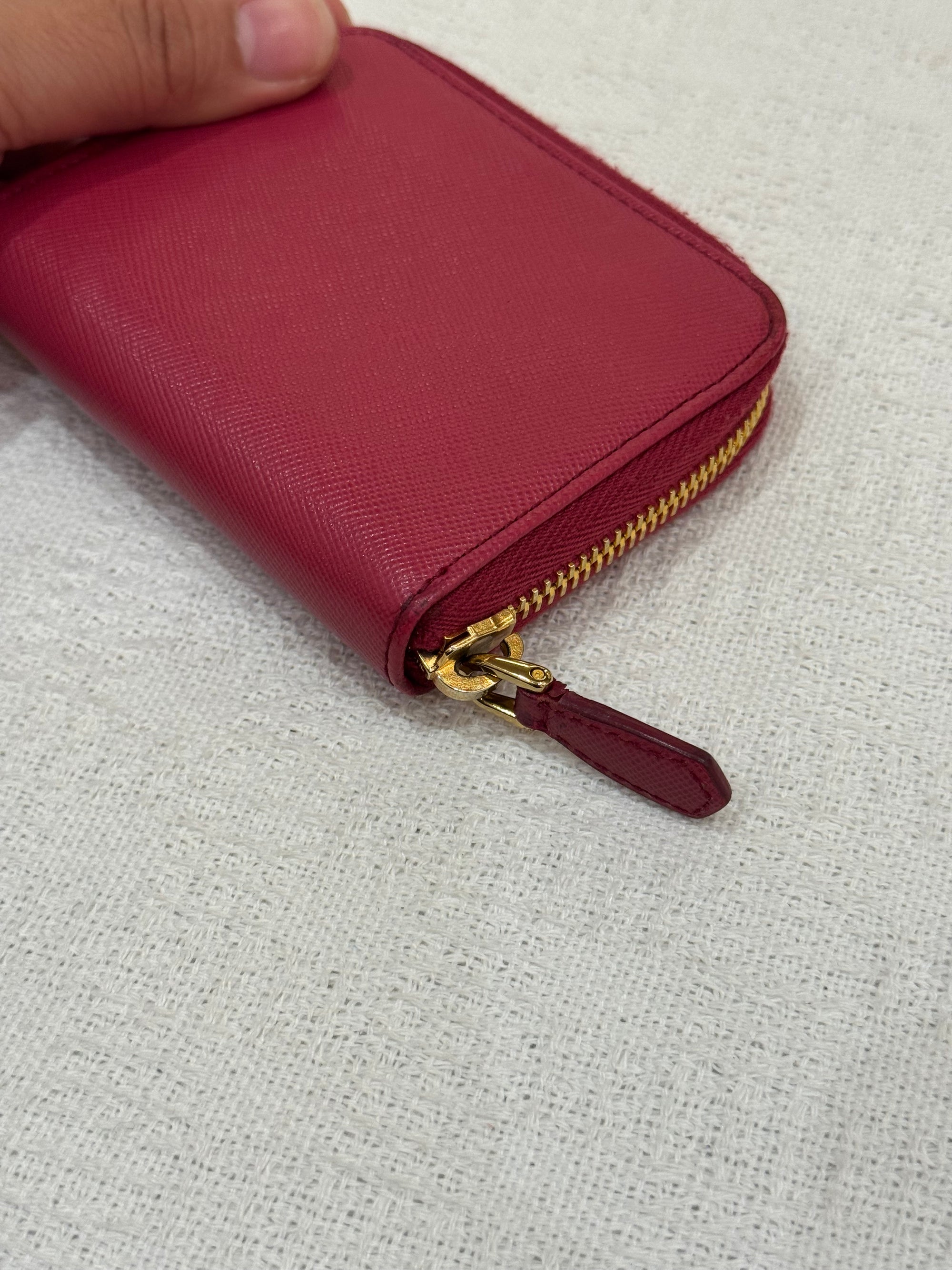 Prada Zipper Wallet