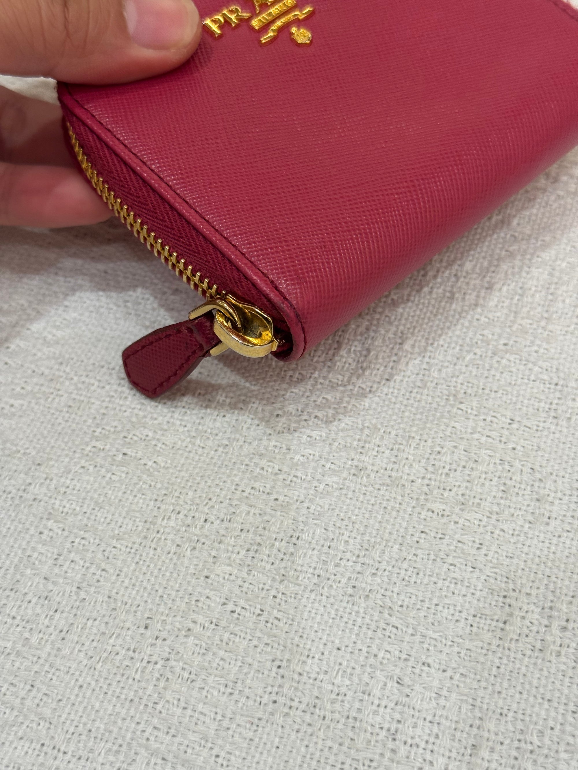 Prada Zipper Wallet