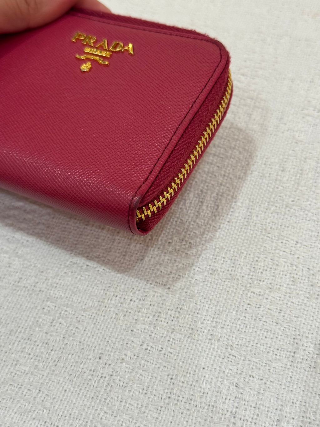 Prada Zipper Wallet