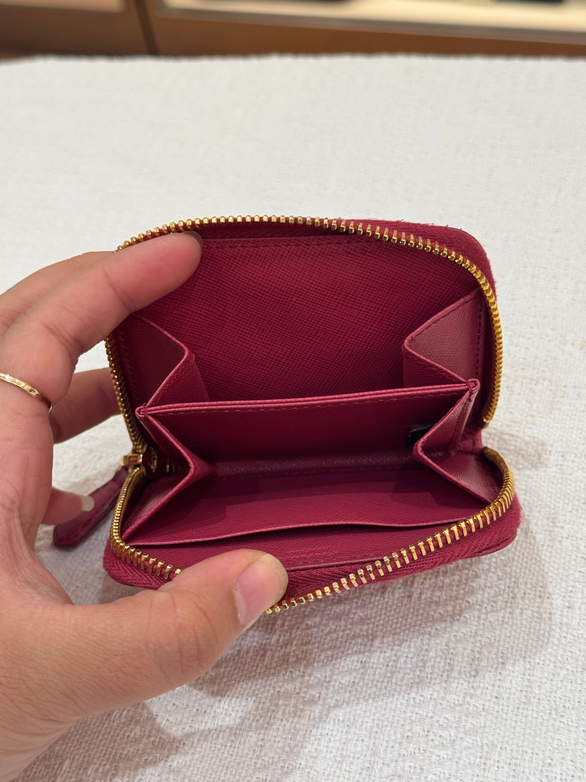 Prada Zipper Wallet