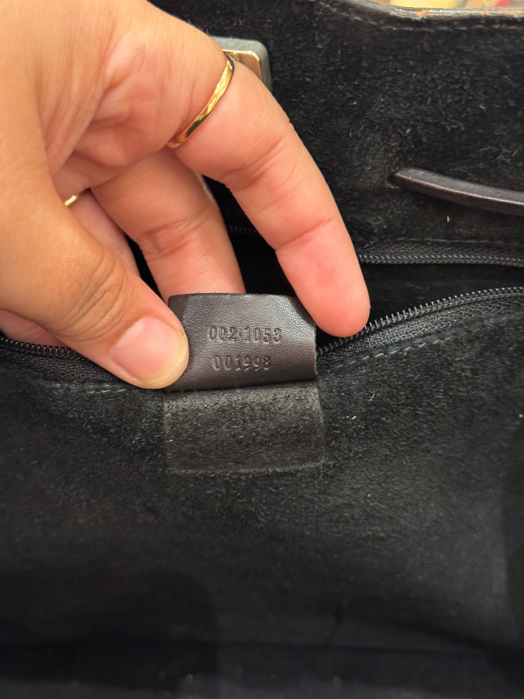 Gucci Vintage Velvet