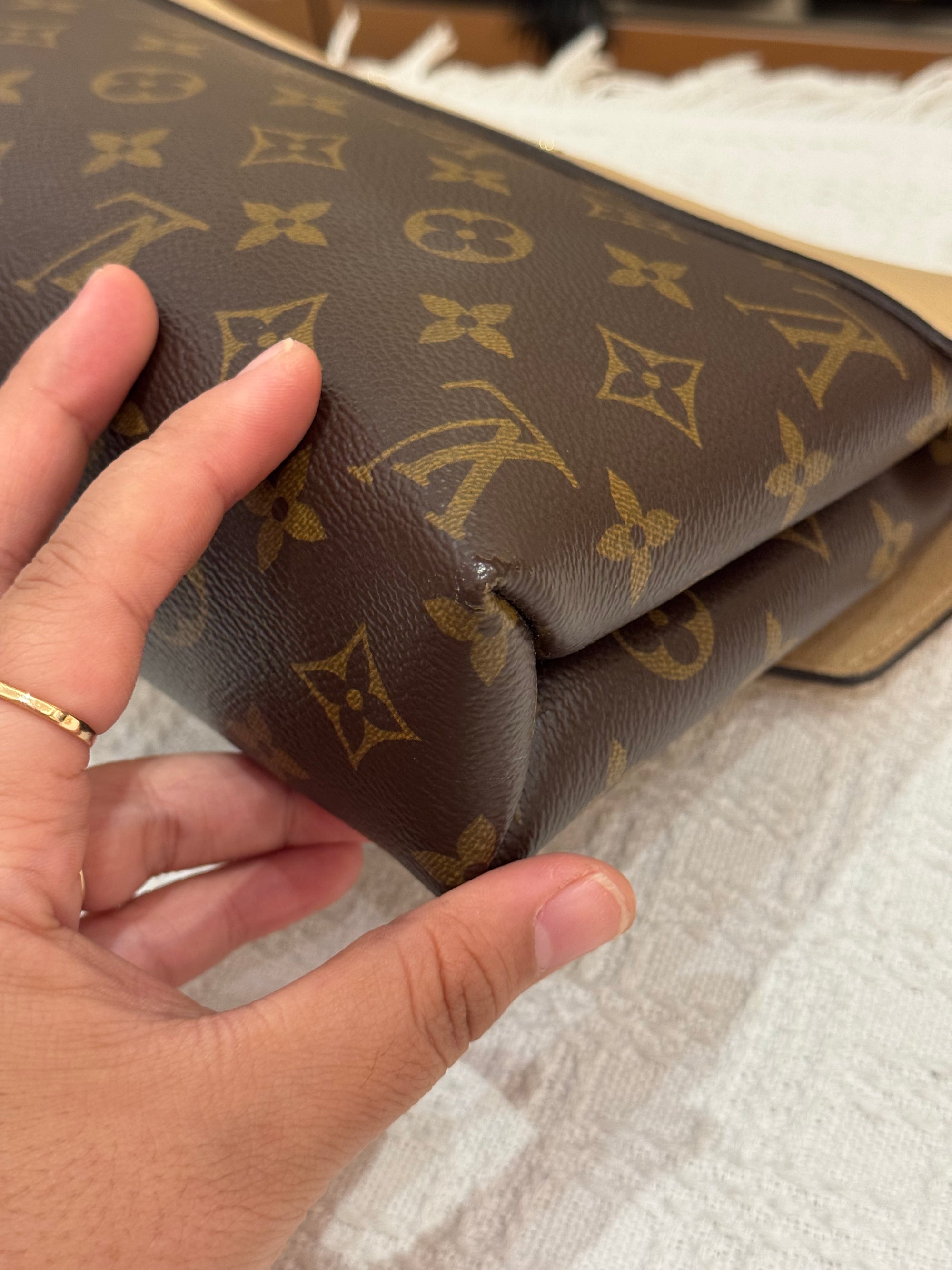 Louis Vuitton Pallas Chain Monogram Dune