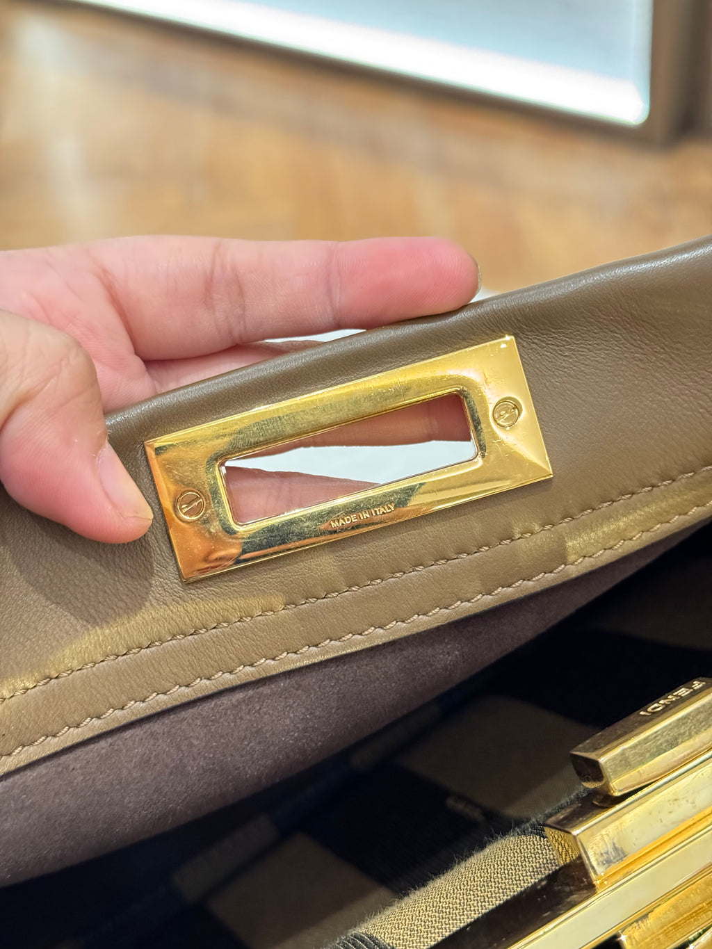 Fendi Peekaboo Medium Brown