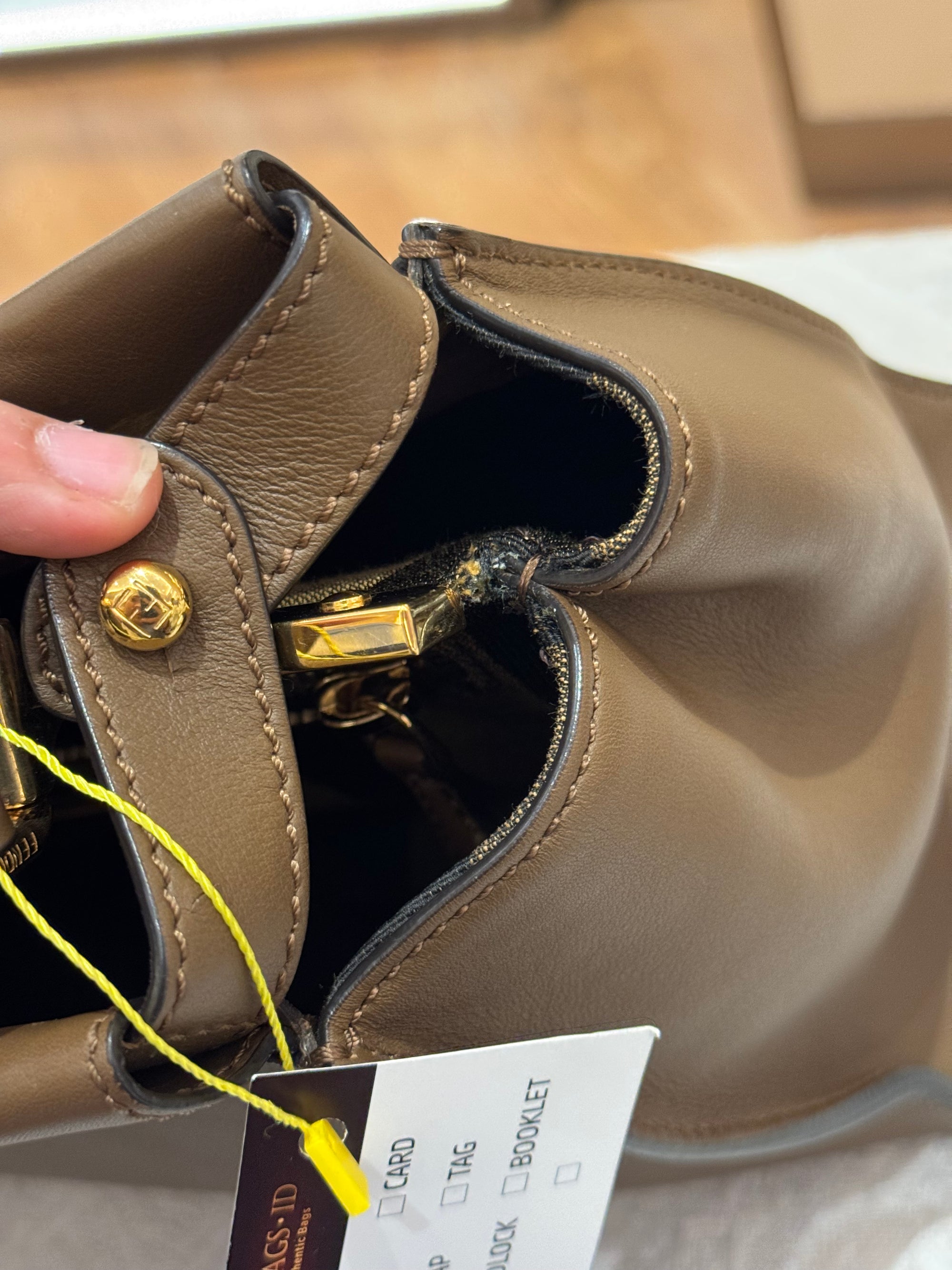 Fendi Peekaboo Medium Brown