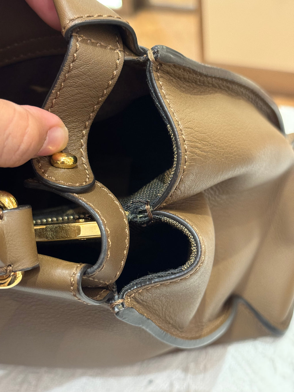 Fendi Peekaboo Medium Brown