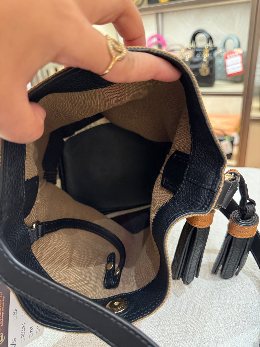 Burberry Ashby Medium Bucket