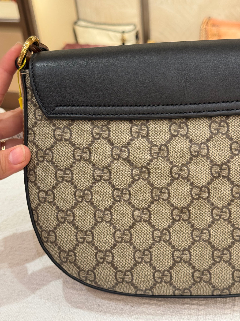 Gucci Padlock Halfmoon Monogram
