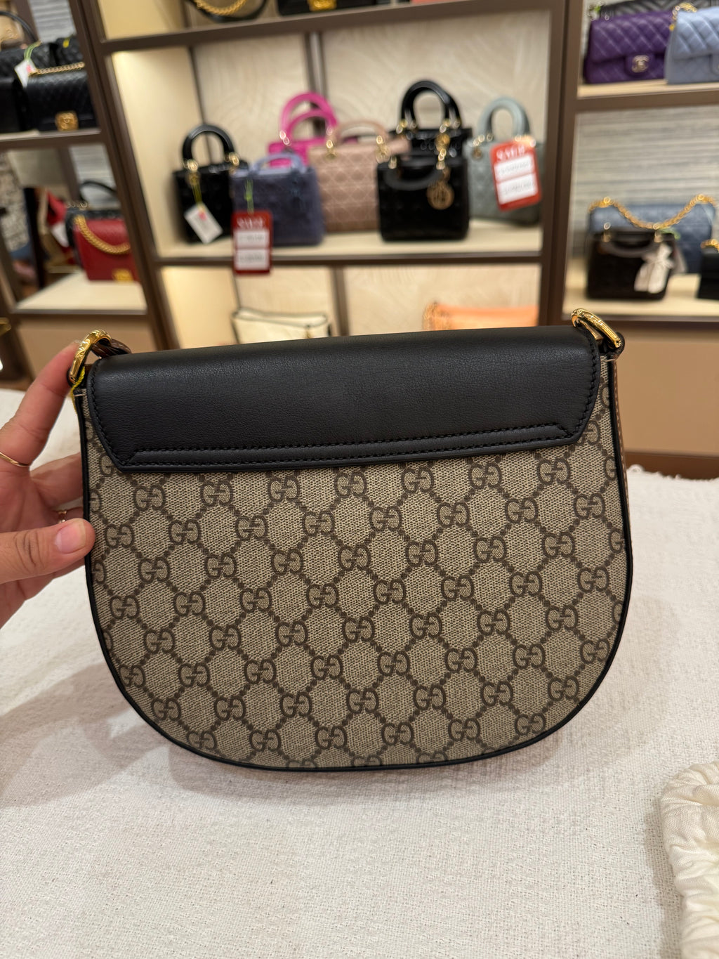 Gucci Padlock Halfmoon Monogram