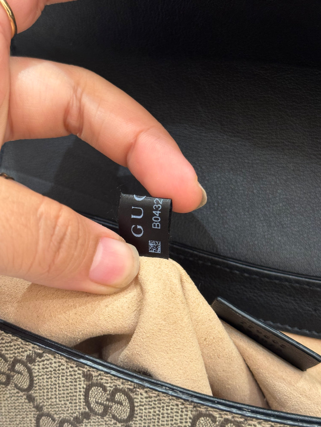 Gucci Padlock Halfmoon Monogram