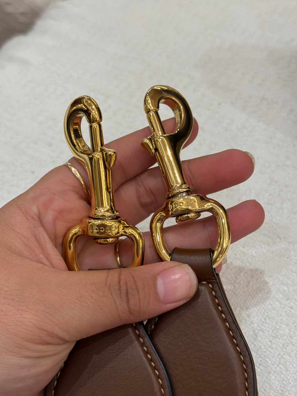 Gucci Padlock Halfmoon Monogram