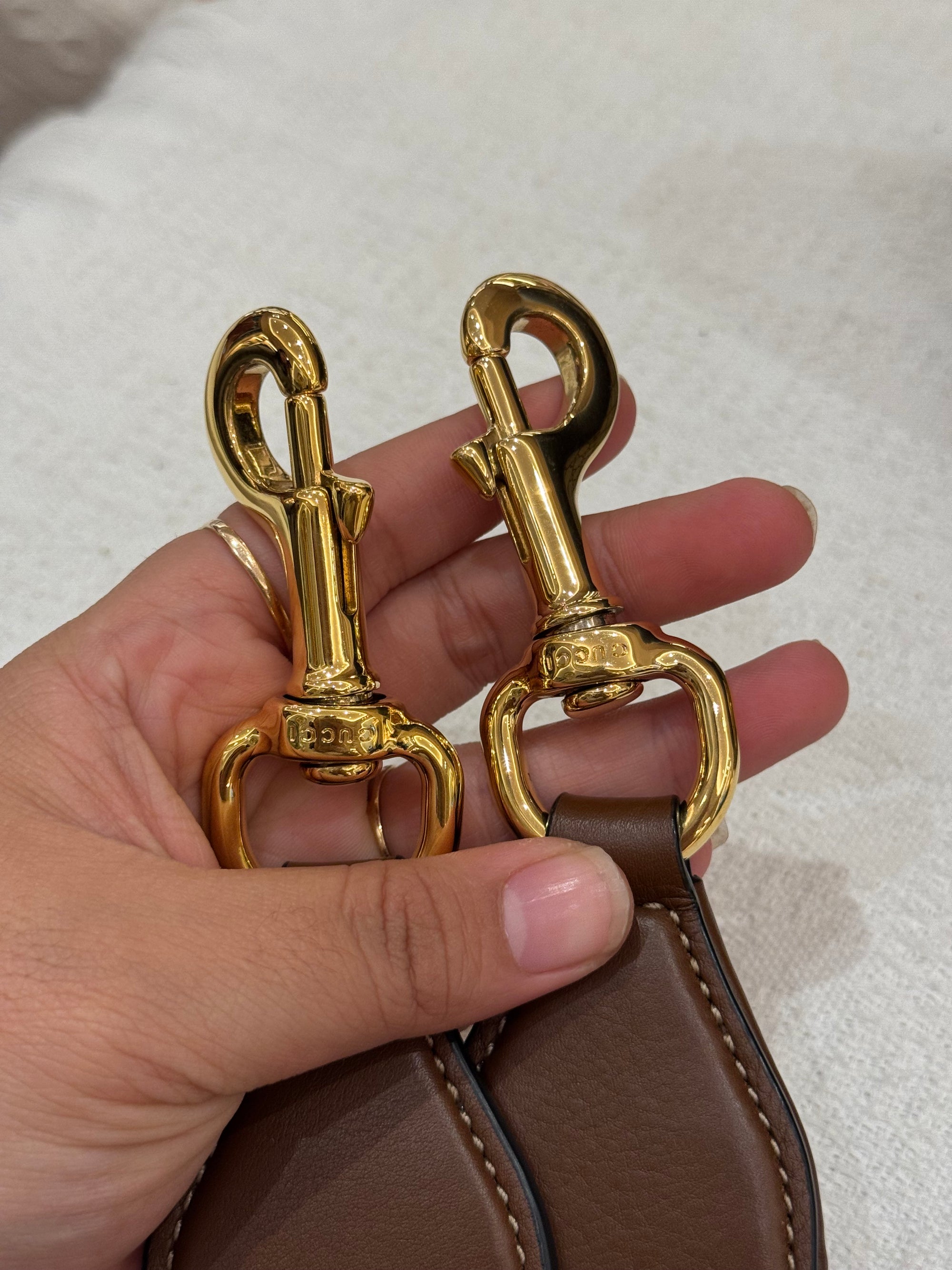 Gucci Padlock Halfmoon Monogram