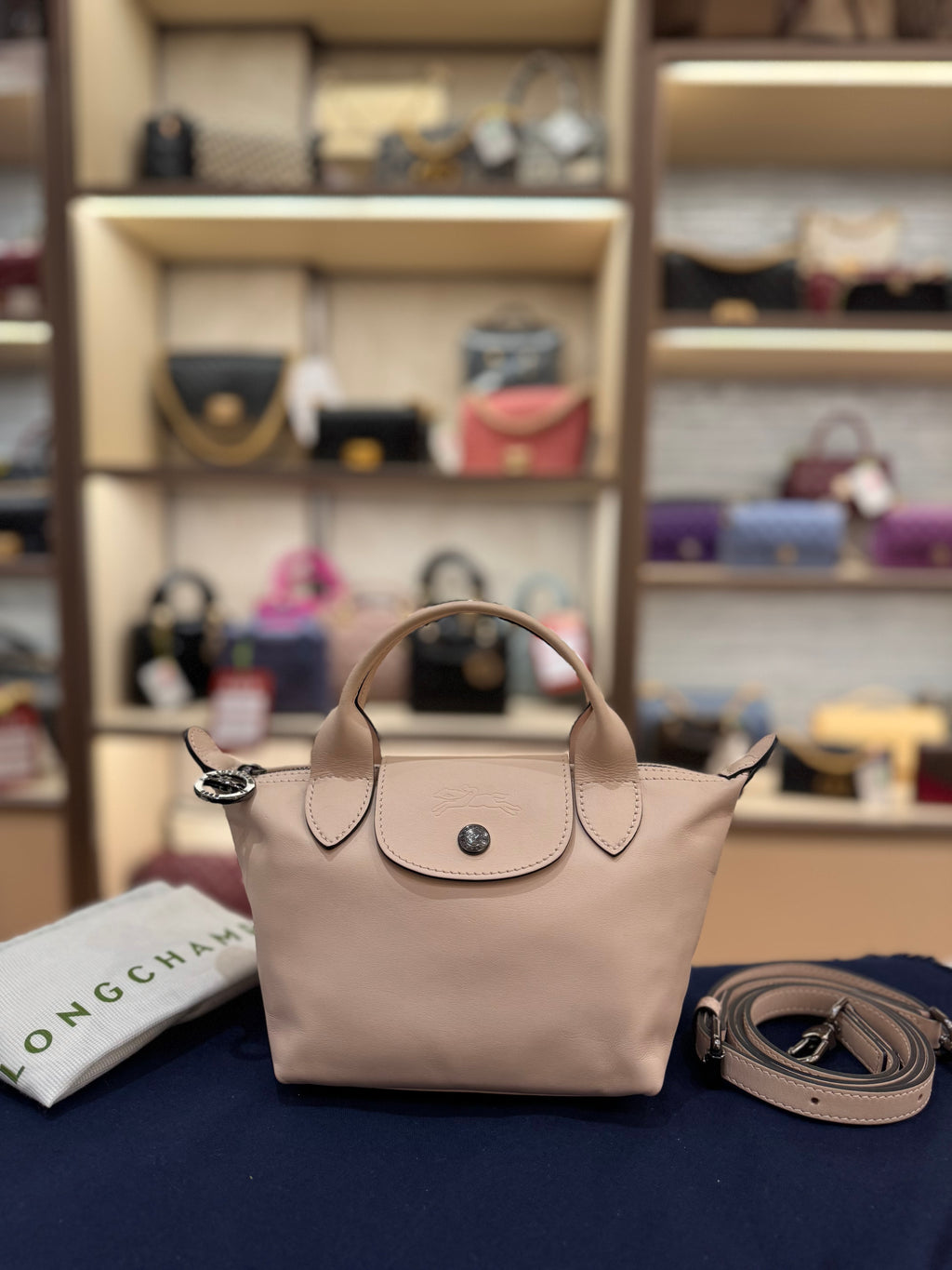 Longchamp Le Pliage Cuir