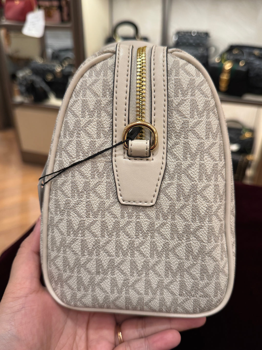 Michael Kors Travel Duffle Medium Cream Multi