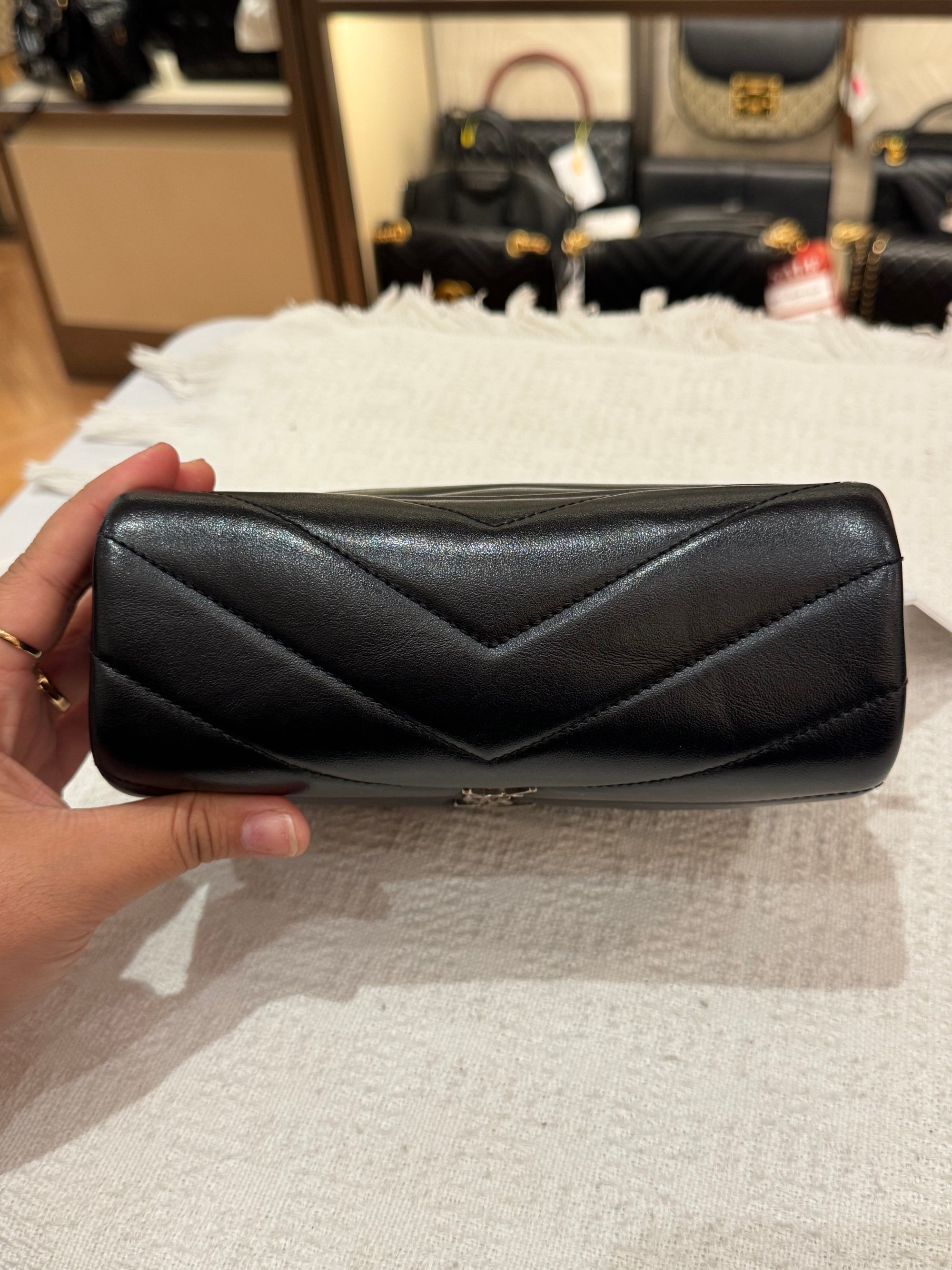 YSL Toy Loulou Black SHW