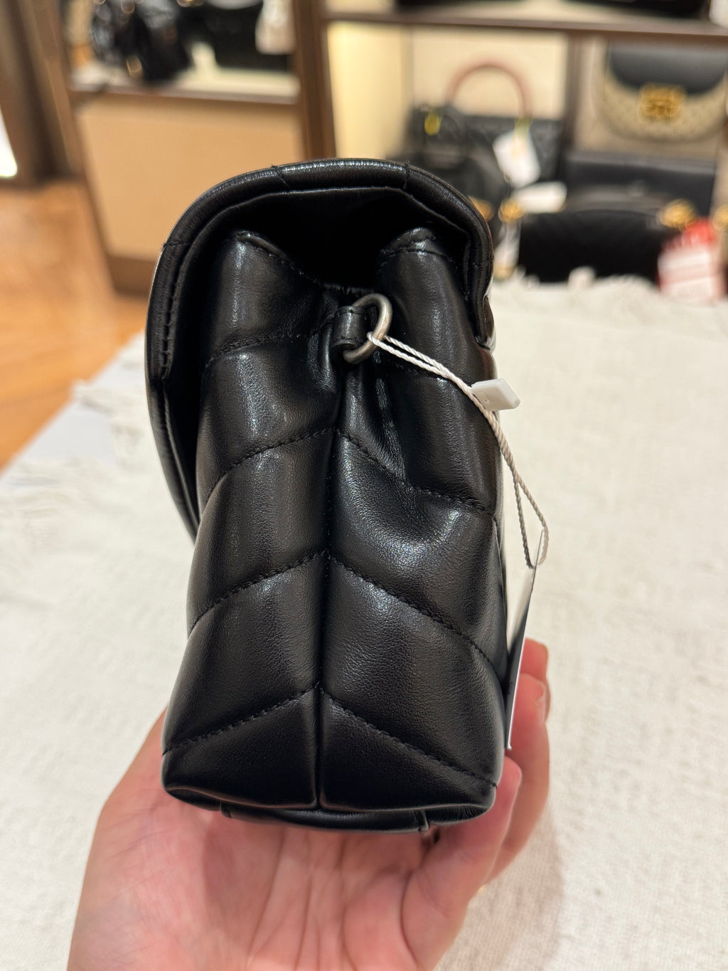YSL Toy Loulou Black SHW