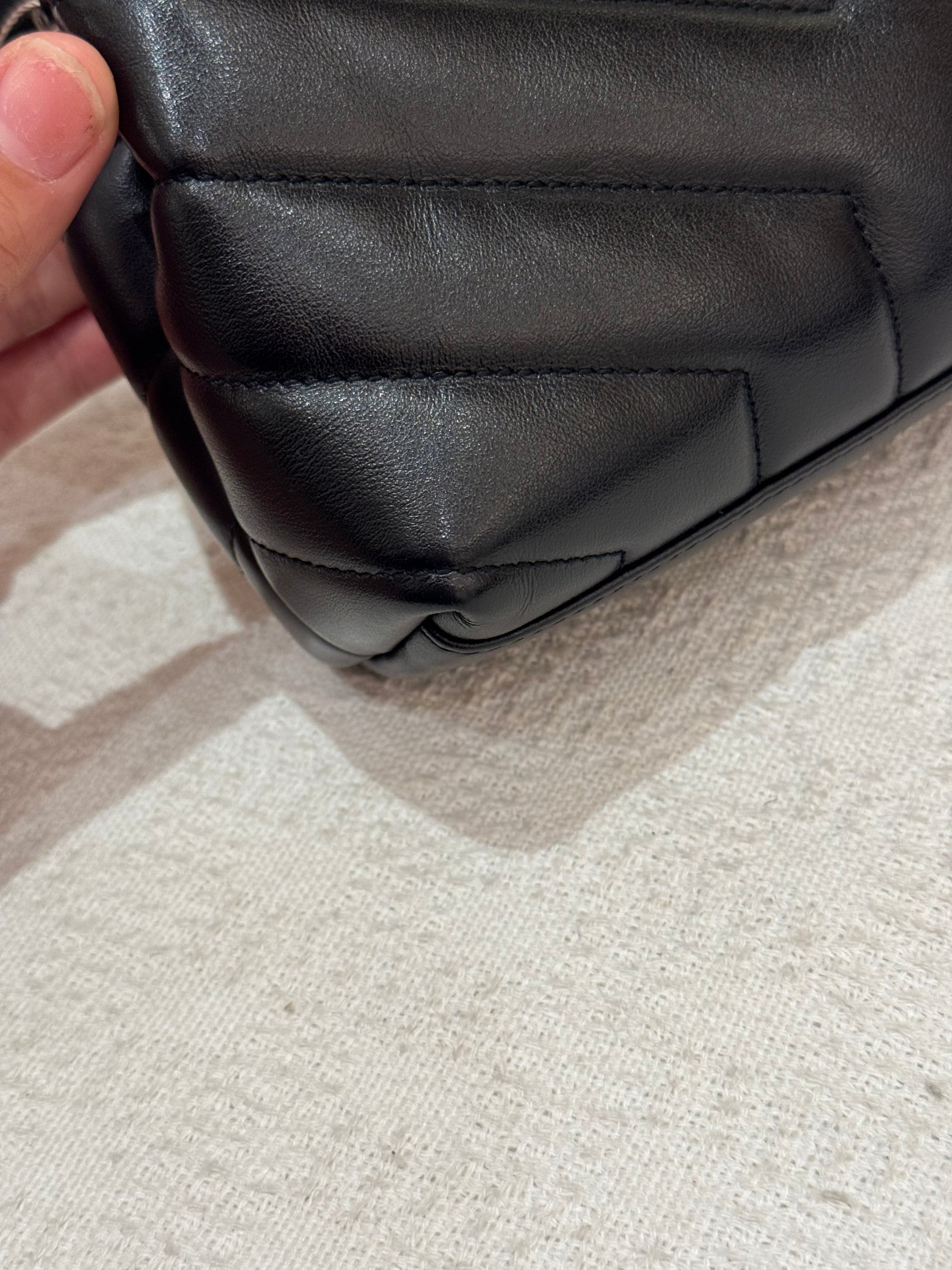 YSL Toy Loulou Black SHW