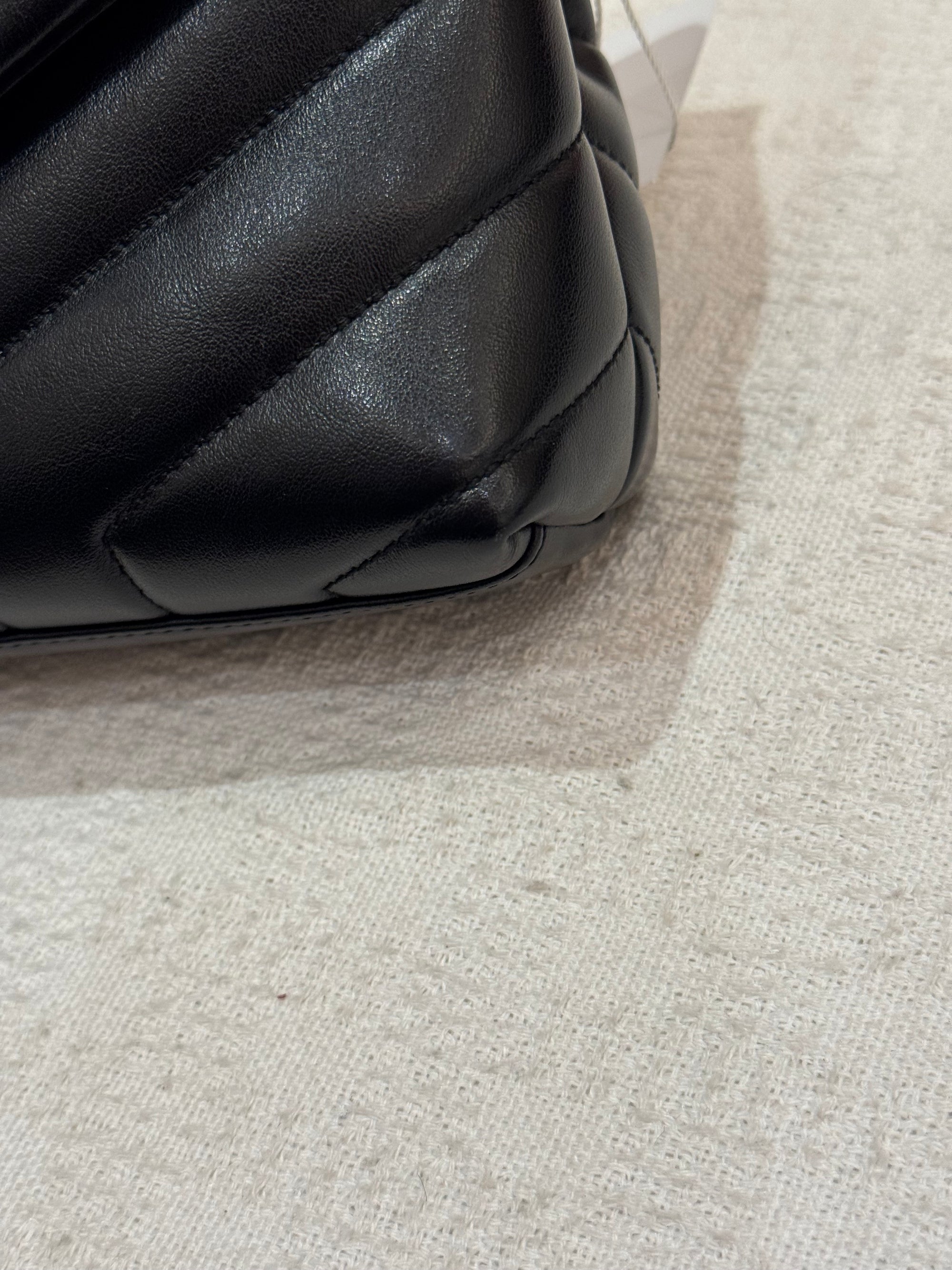 YSL Toy Loulou Black SHW