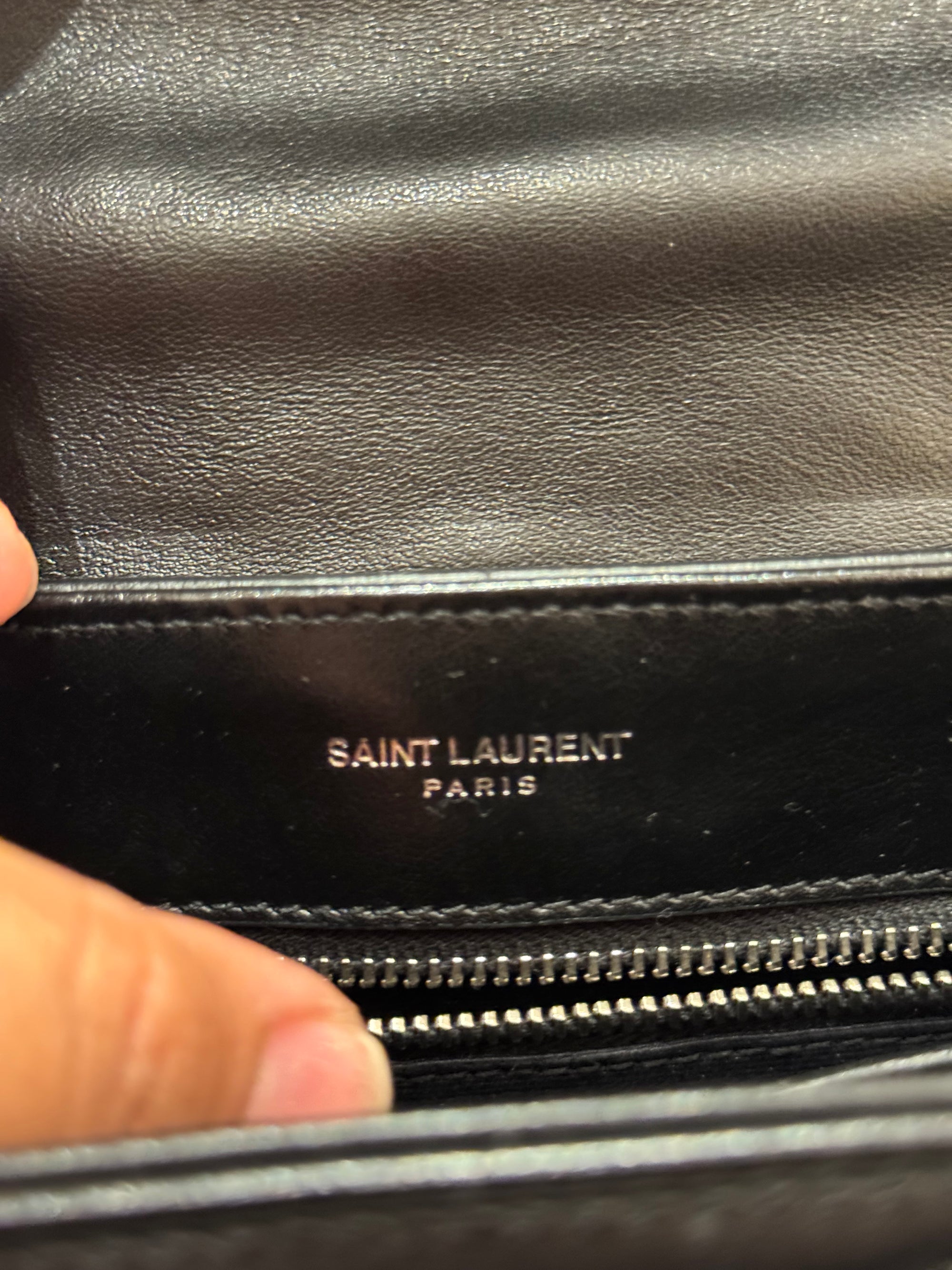 YSL Toy Loulou Black SHW