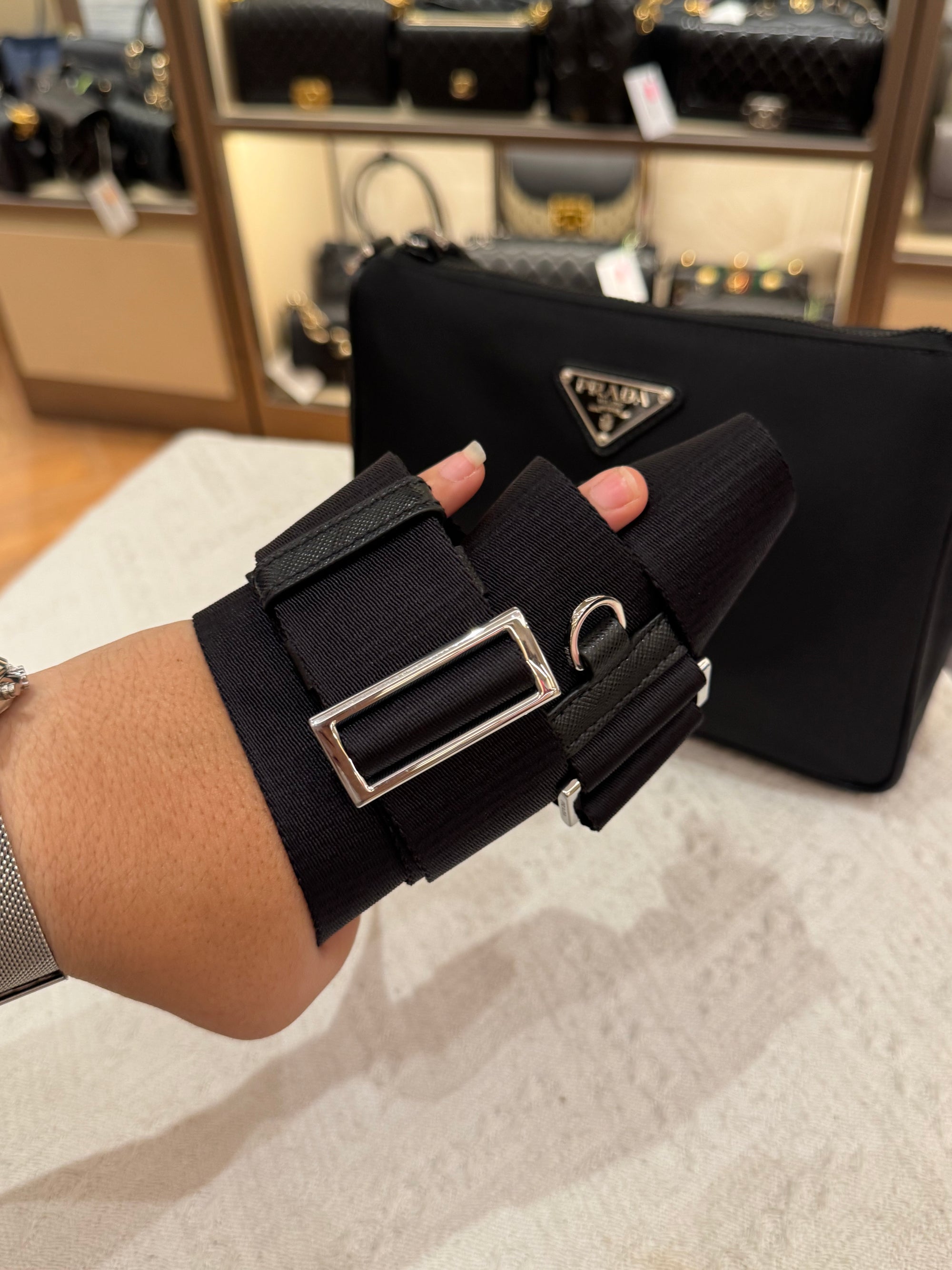 Prada Re - Nylon Multipoch