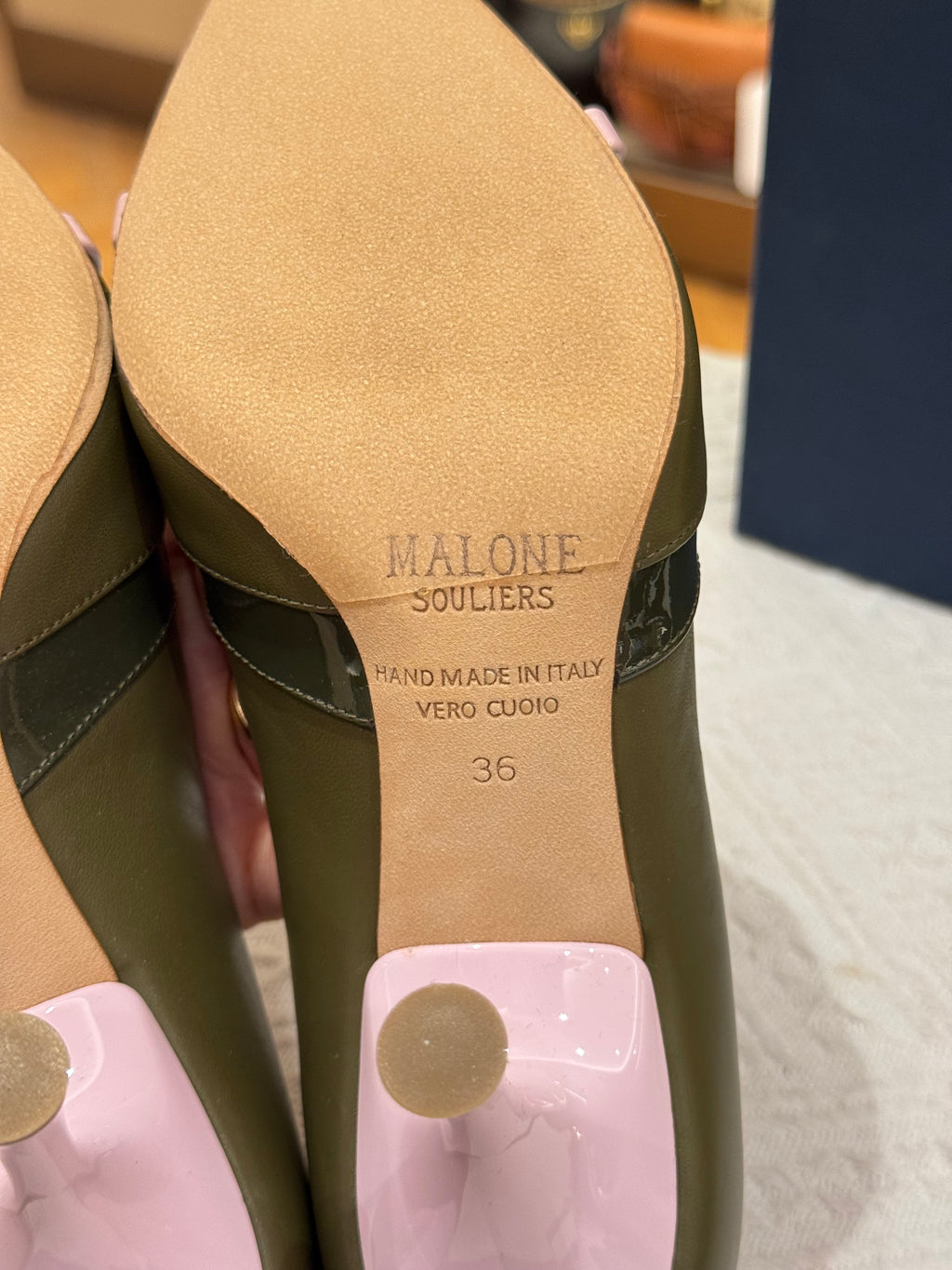 Malone Souliers Heels Army