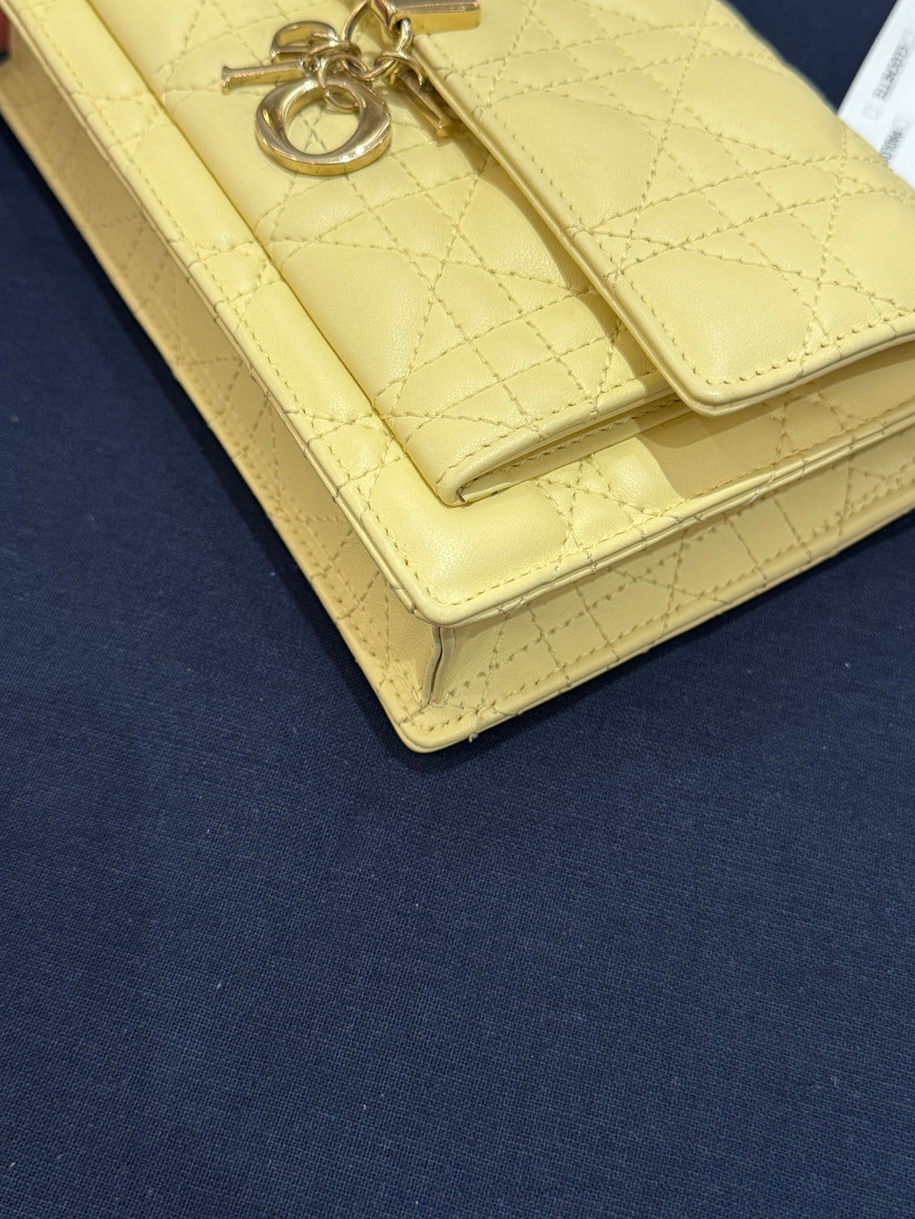 Dior My Dior Daily Chain Pouch Butter Yellow