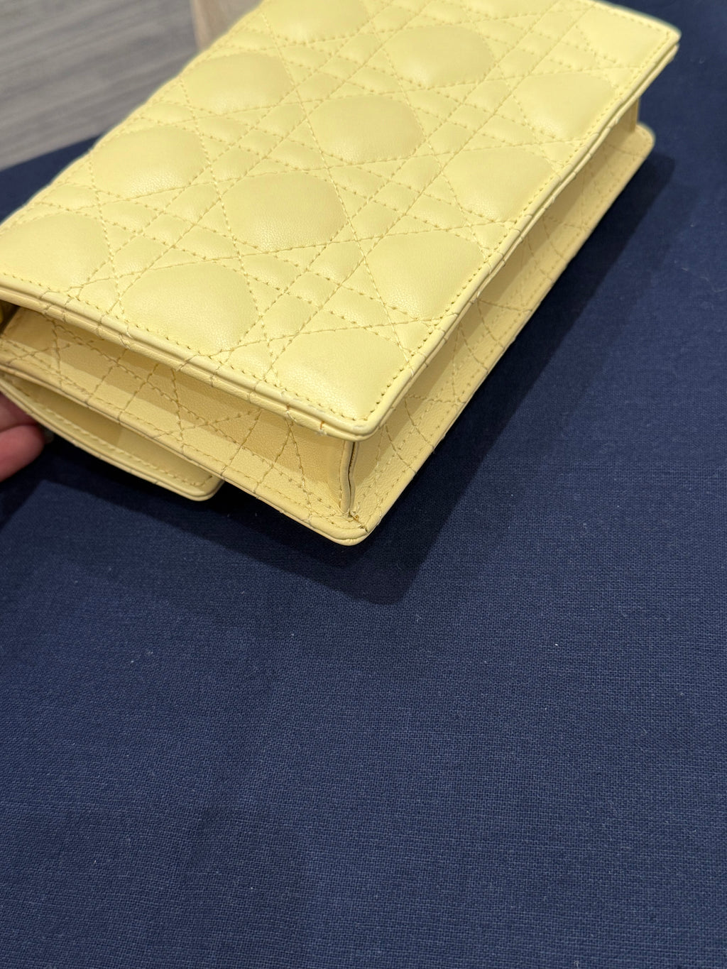 Dior My Dior Daily Chain Pouch Butter Yellow