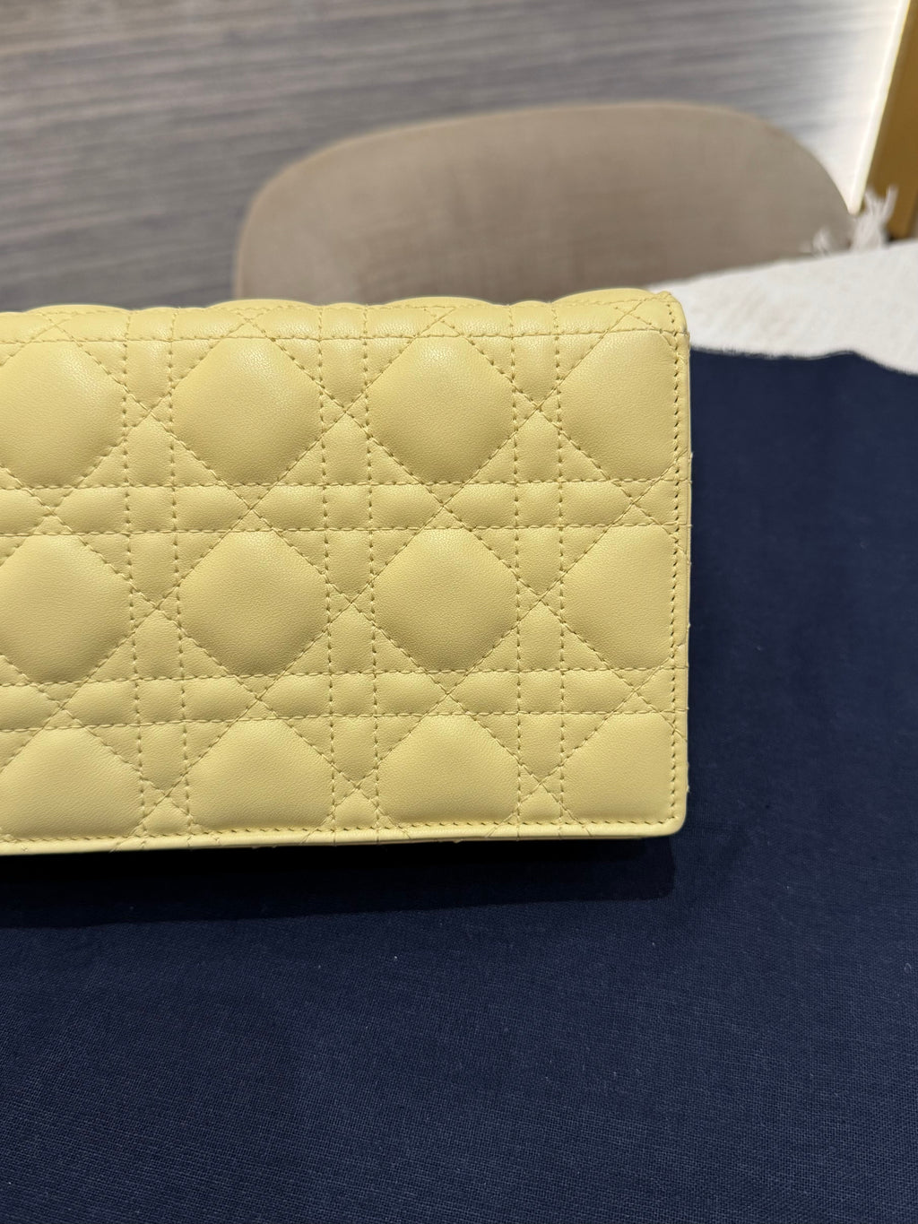 Dior My Dior Daily Chain Pouch Butter Yellow