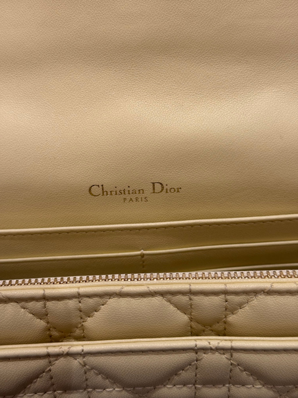 Dior My Dior Daily Chain Pouch Butter Yellow