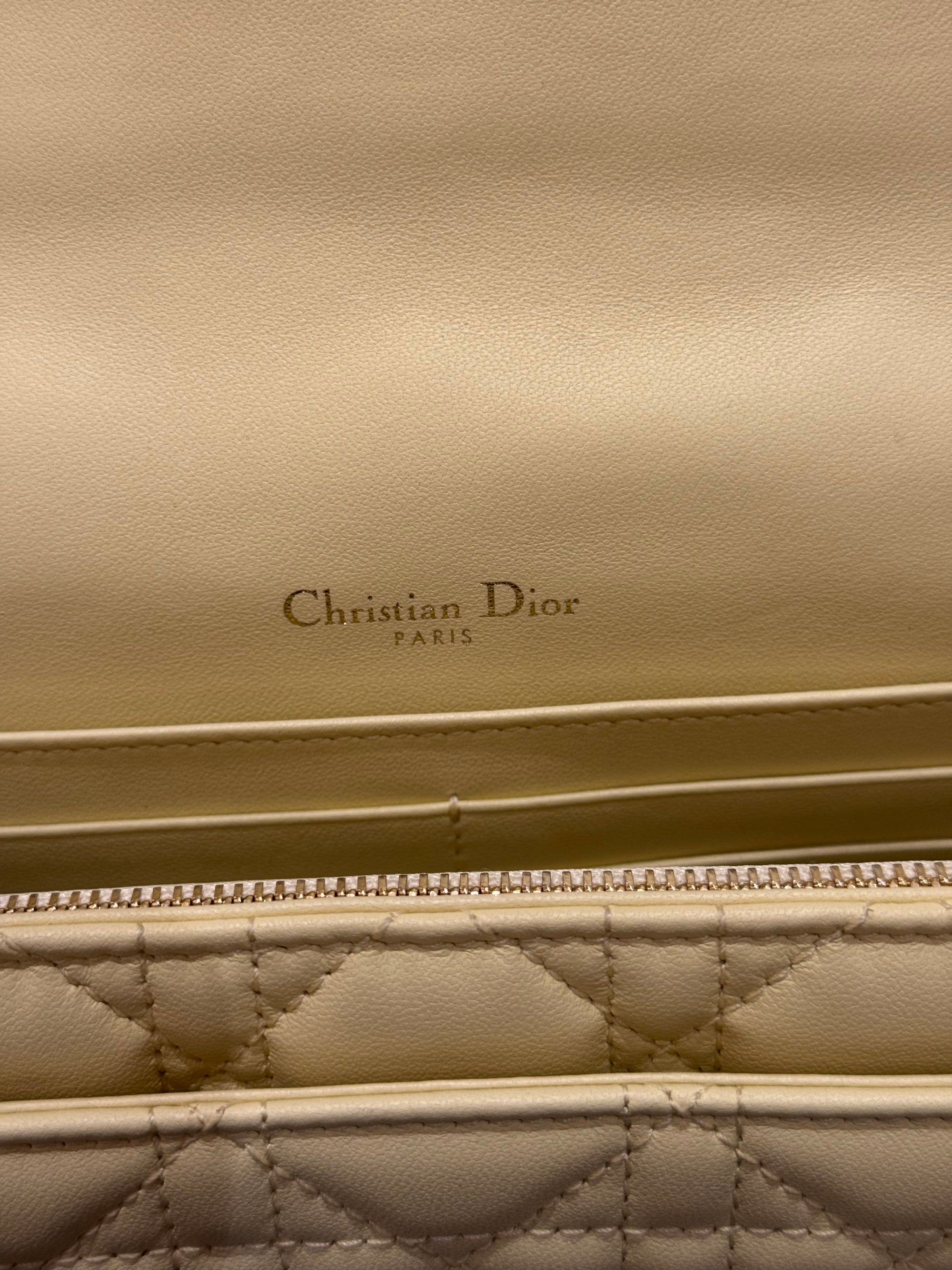 Dior My Dior Daily Chain Pouch Butter Yellow