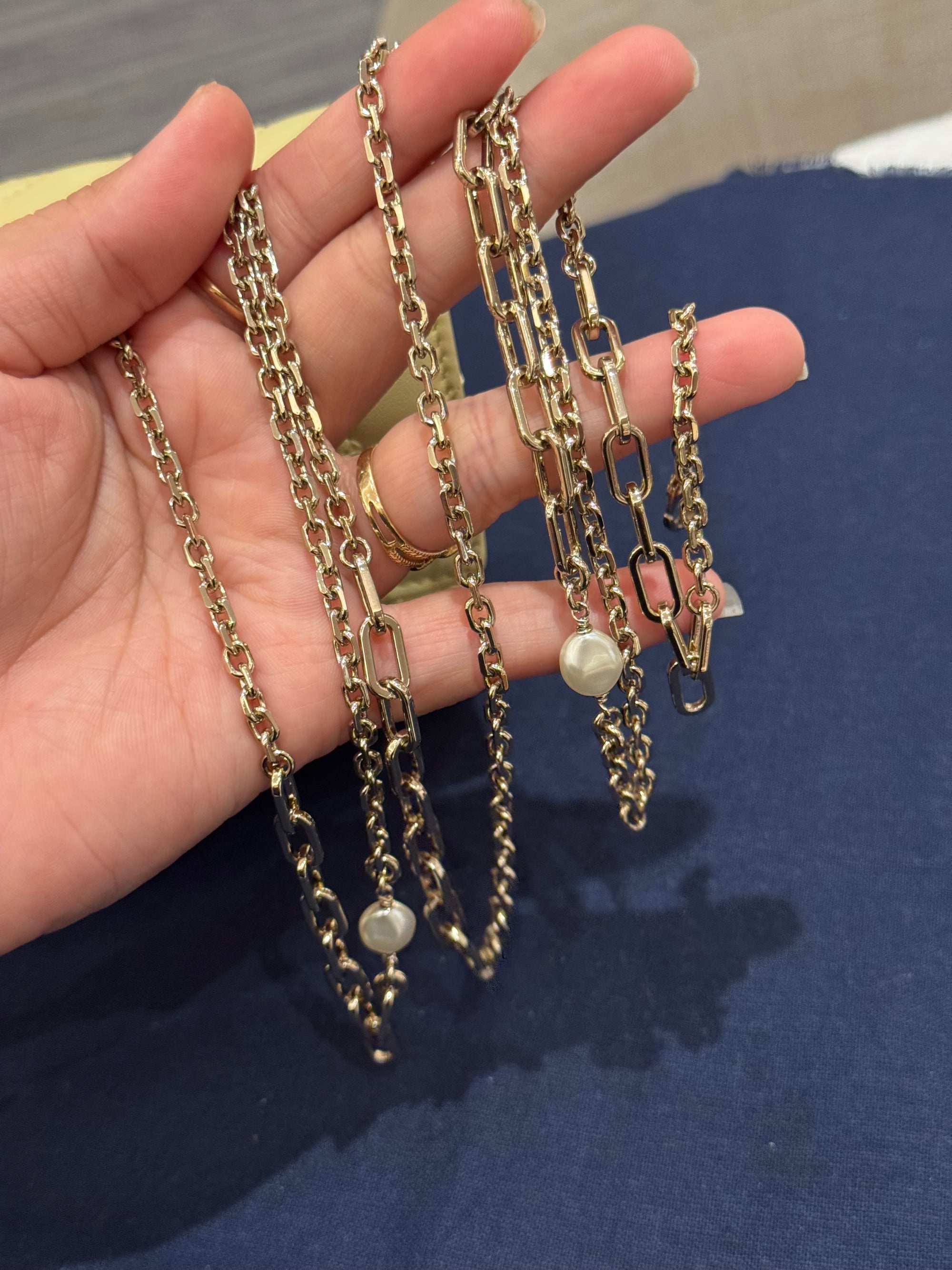 Dior My Dior Daily Chain Pouch Butter Yellow
