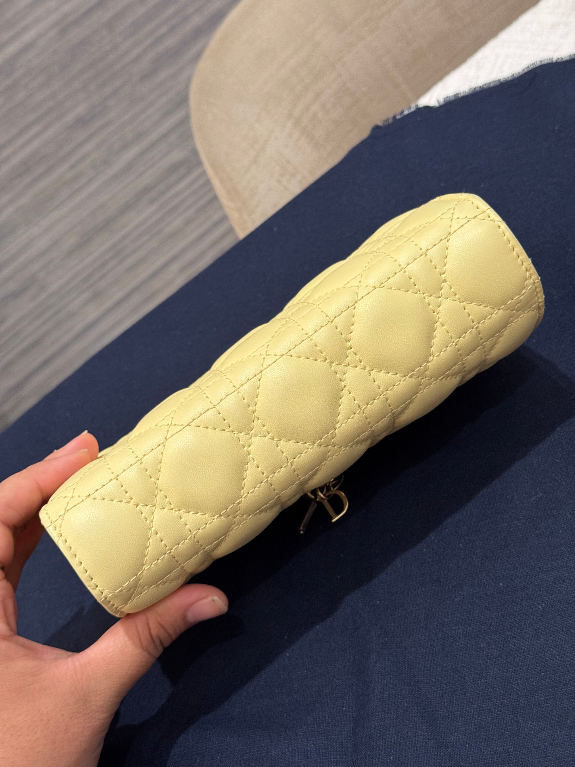 Dior My Dior Daily Chain Pouch Butter Yellow