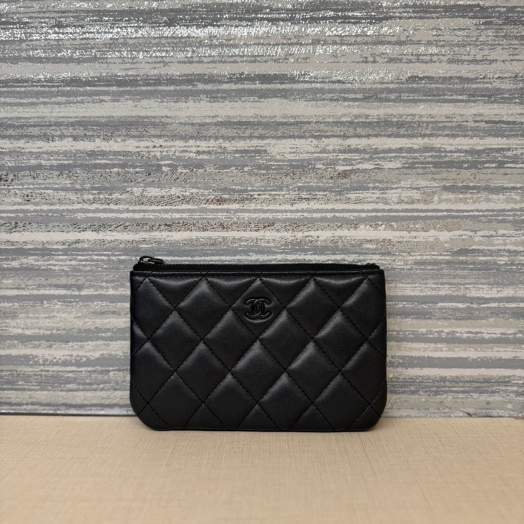 Chanel O Case Mini So Black
