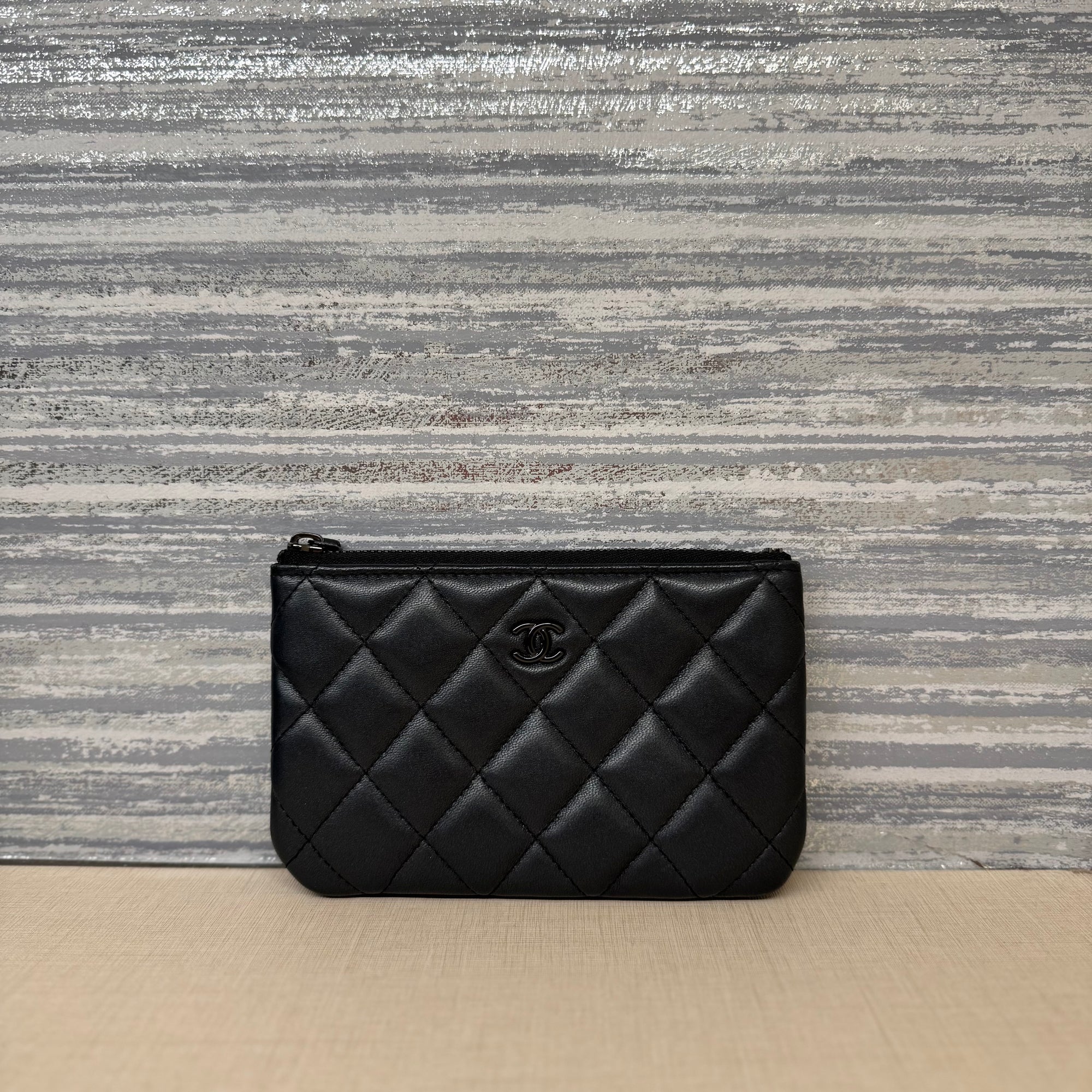 Chanel O Case Mini So Black