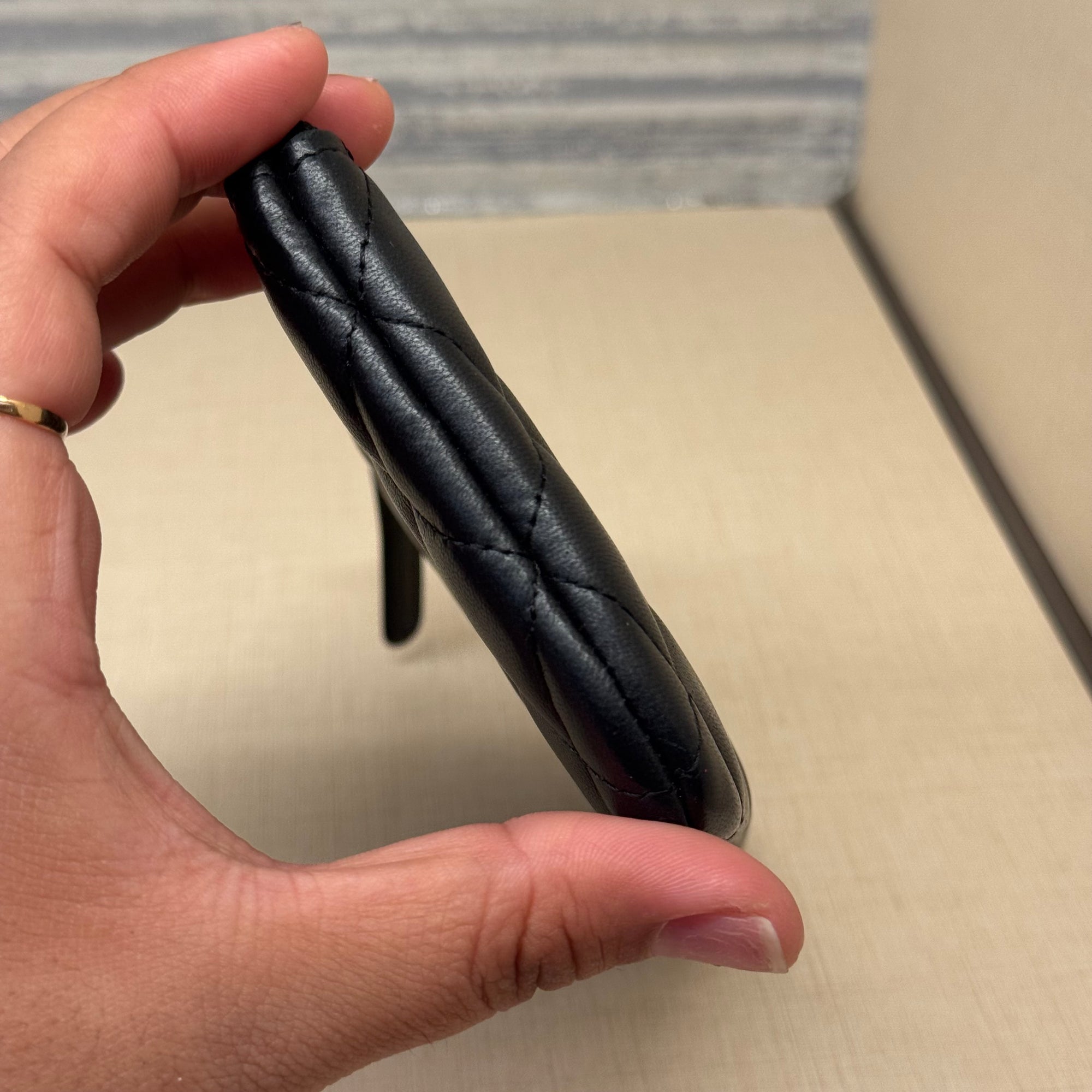 Chanel O Case Mini So Black