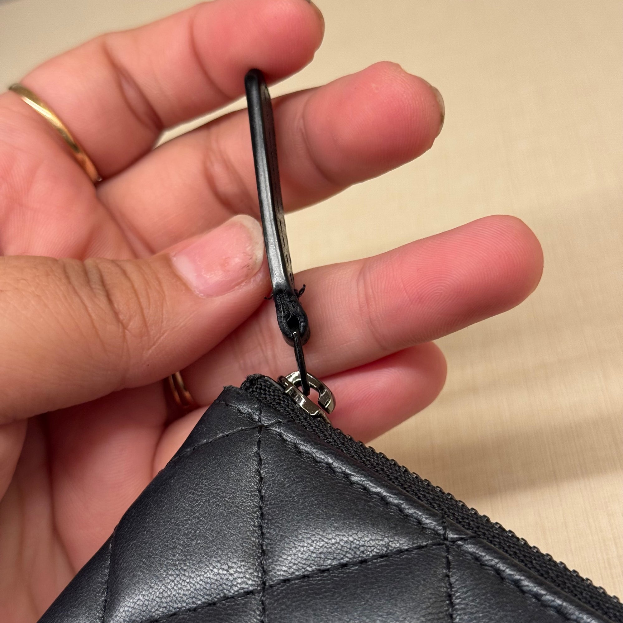 Chanel O Case Mini So Black