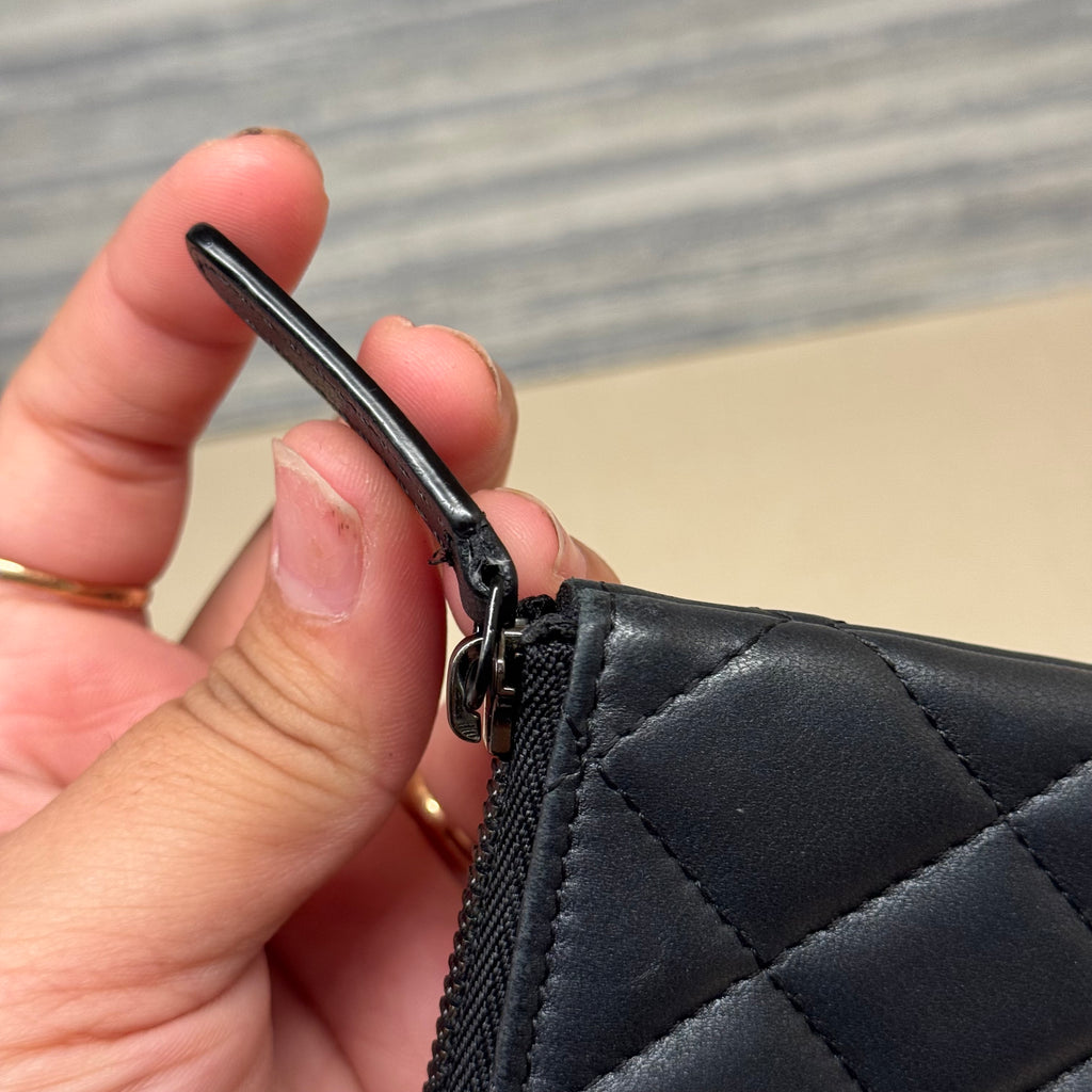 Chanel O Case Mini So Black