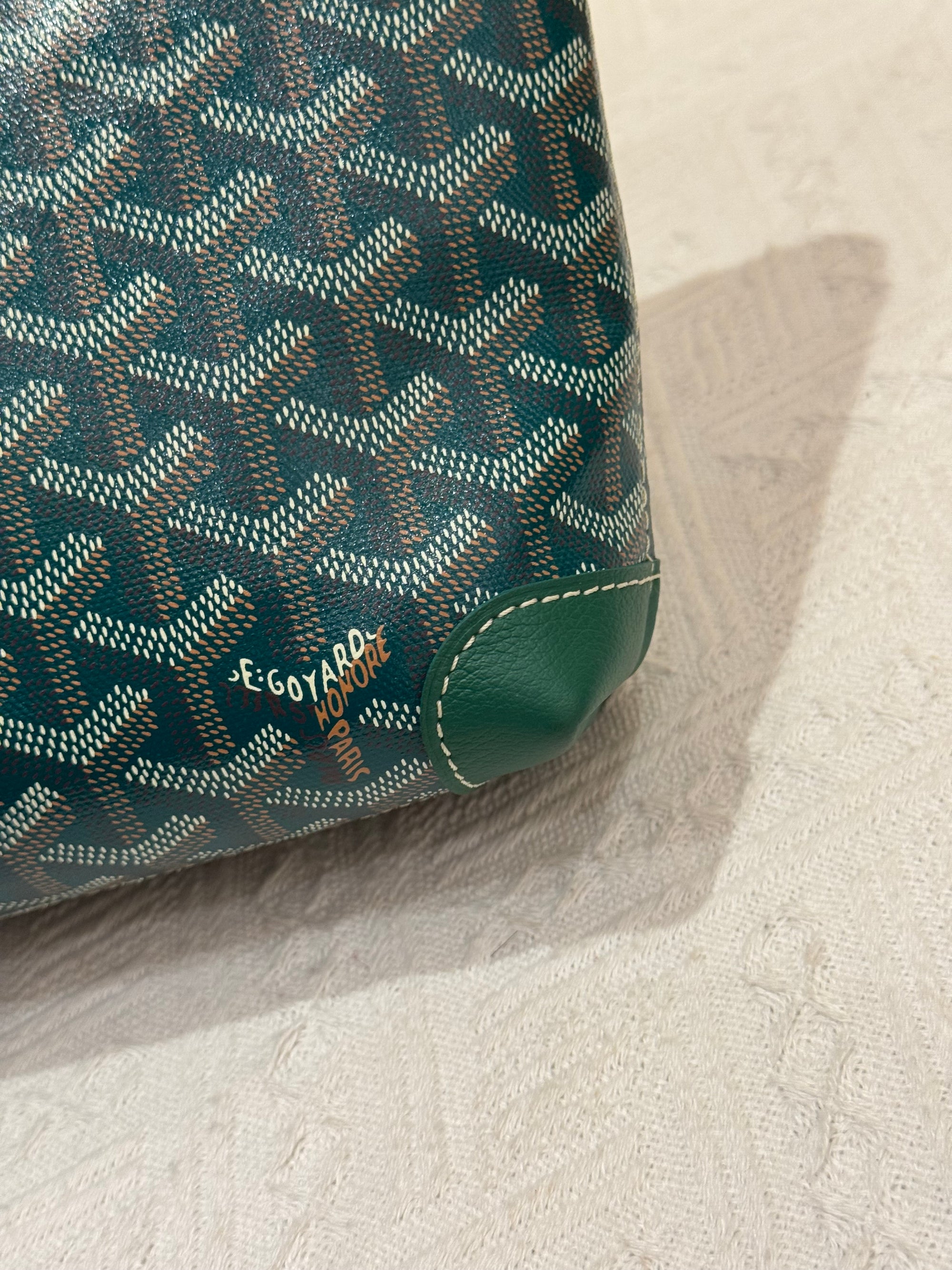 Goyard Conti Pouch Green