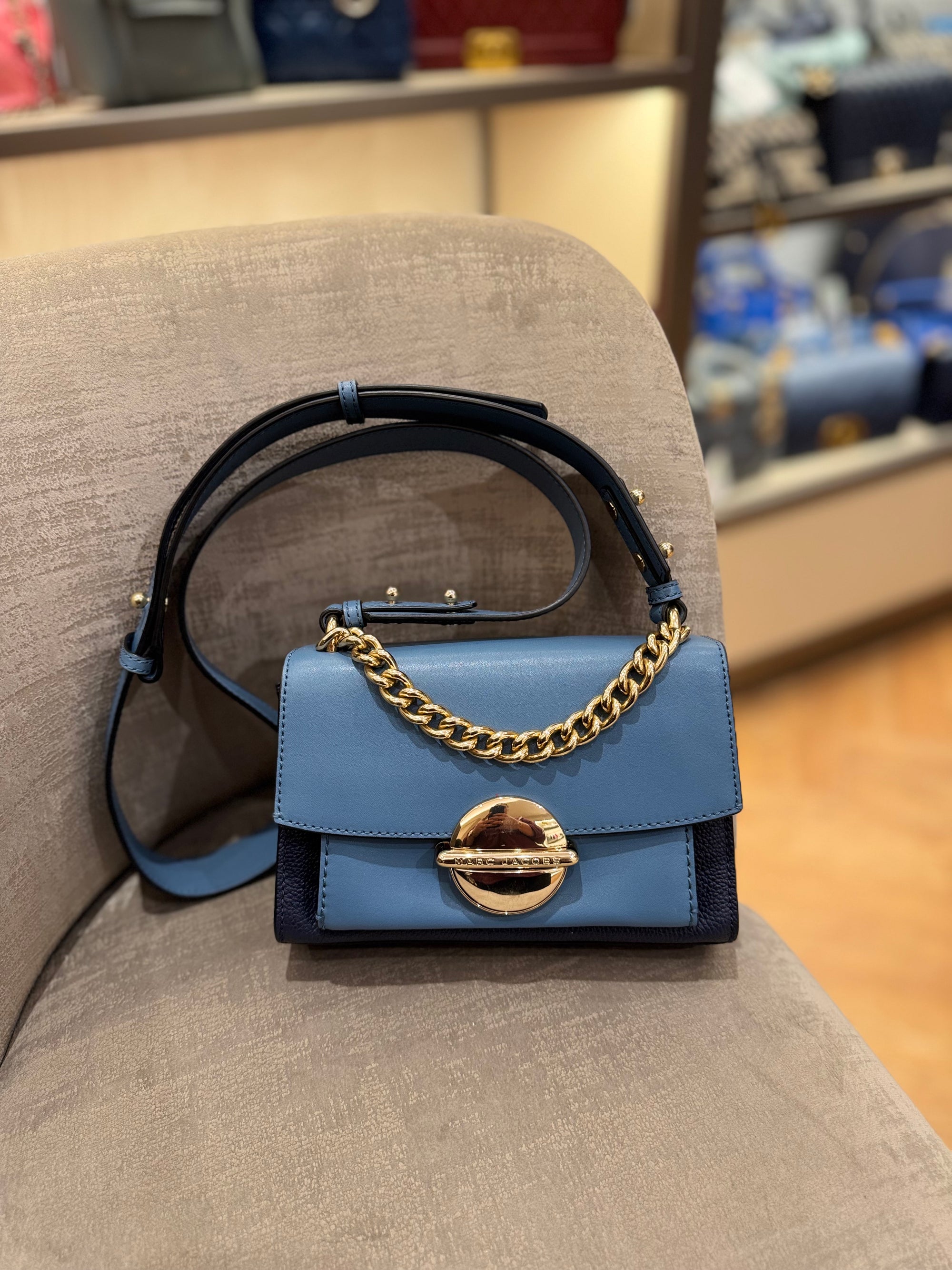 Marc Jacob The Tuck Look Blue