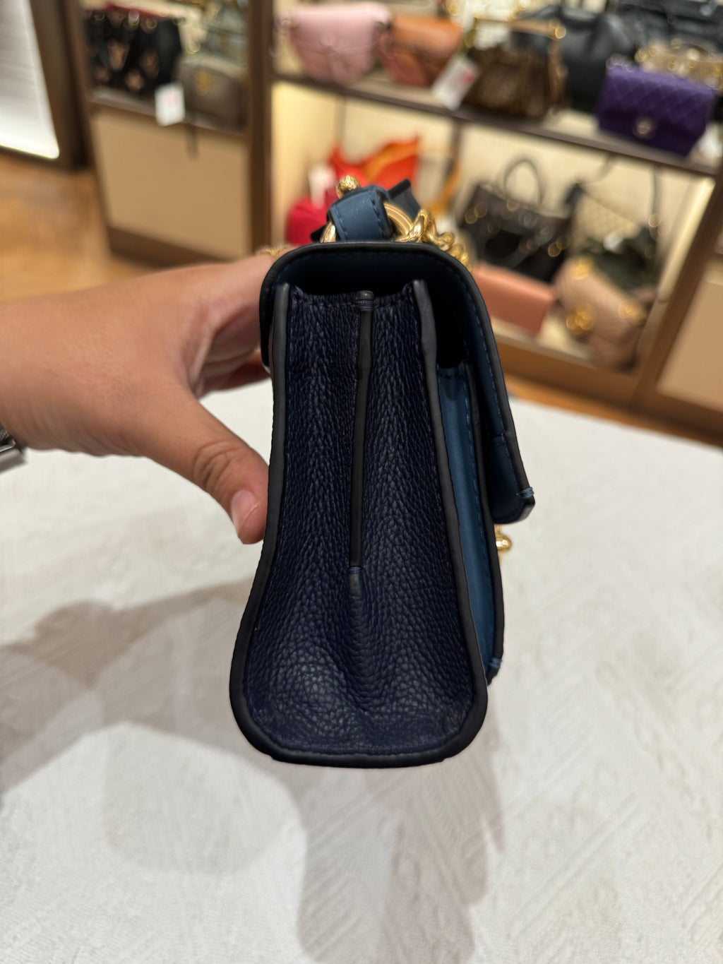 Marc Jacob The Tuck Look Blue