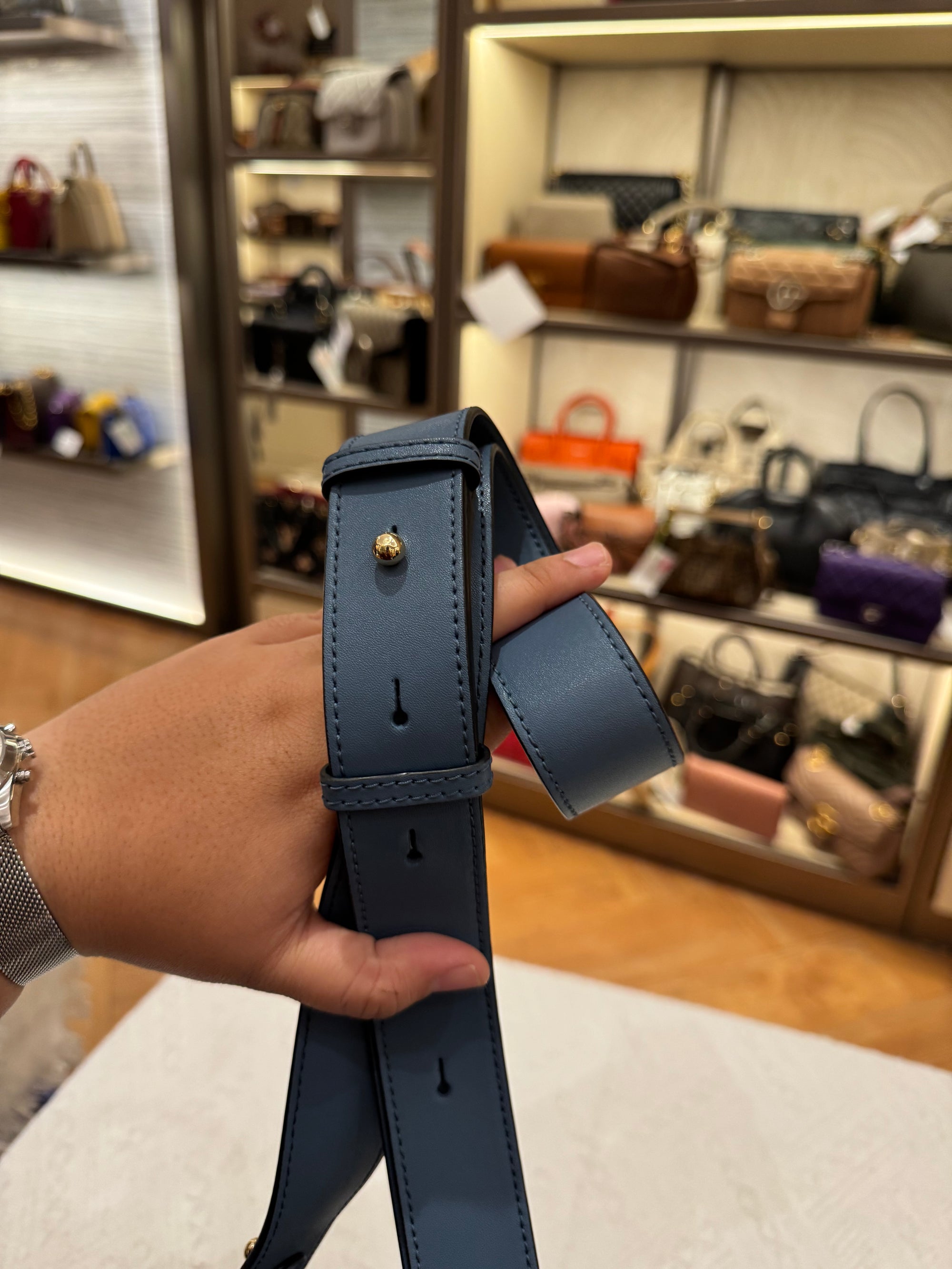 Marc Jacob The Tuck Look Blue