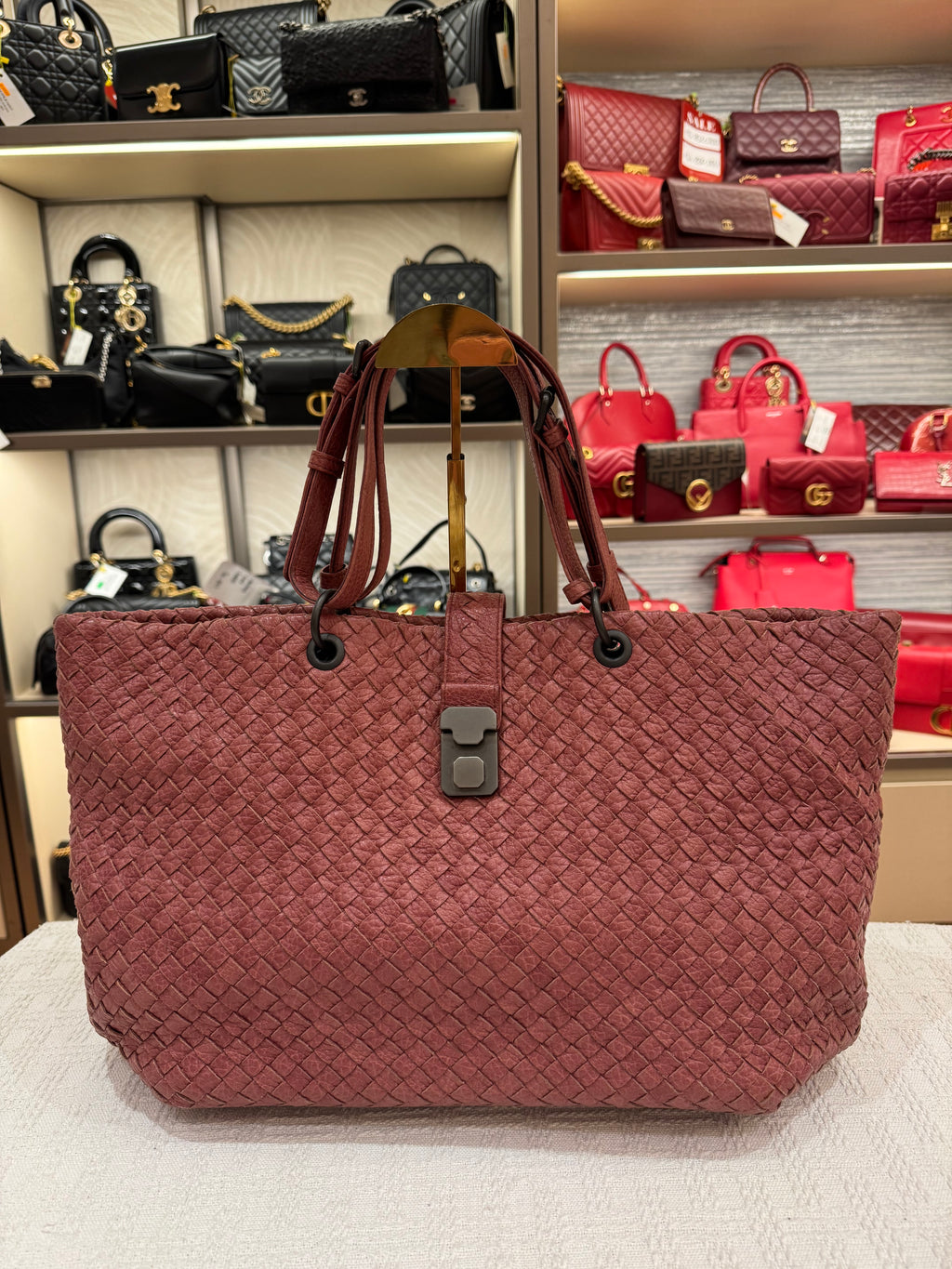 Bottega Veneta Capri Tote Bag