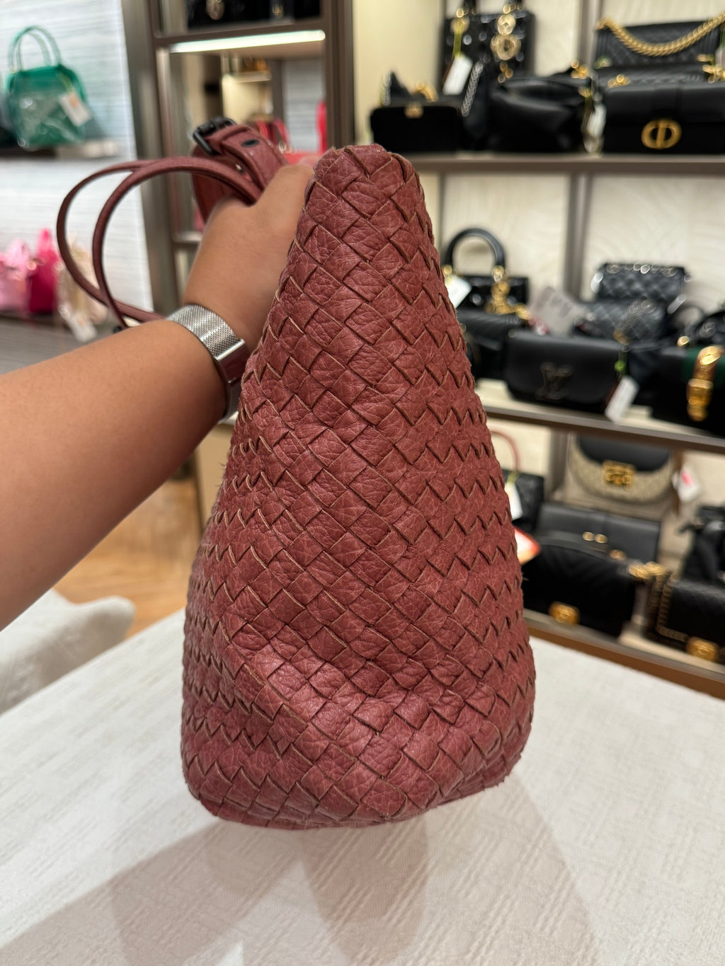 Bottega Veneta Capri Tote Bag