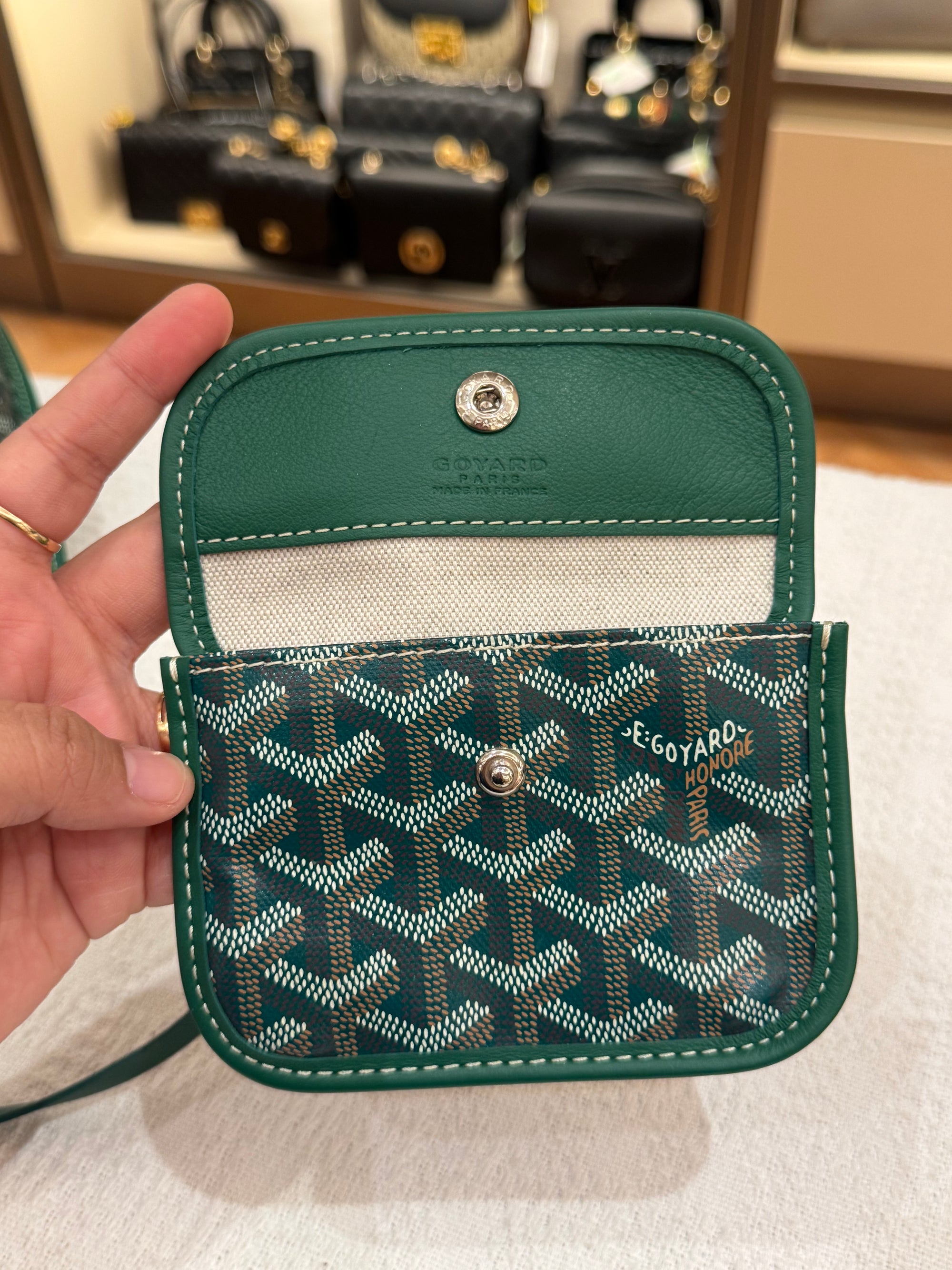 Goyard Anjou Mini Vert