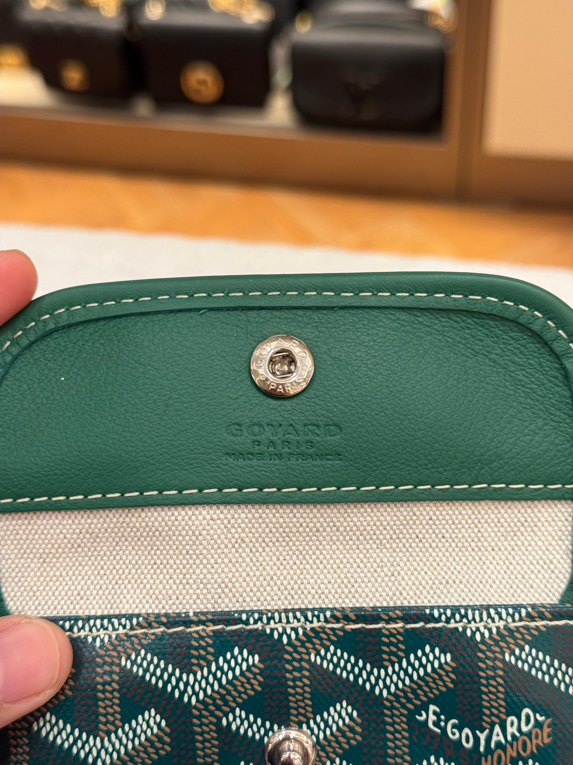 Goyard Anjou Mini Vert