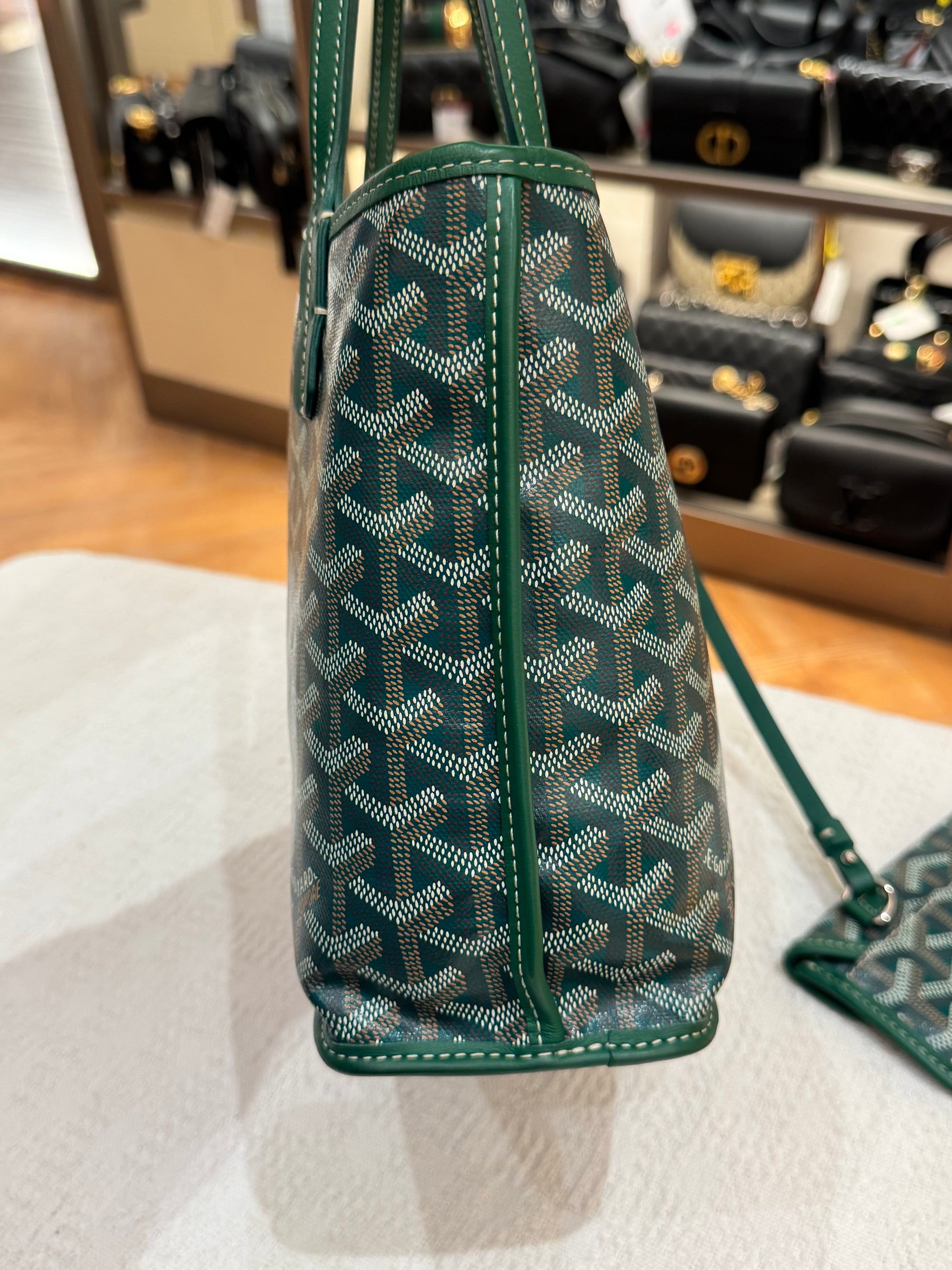 Goyard Anjou Mini Vert