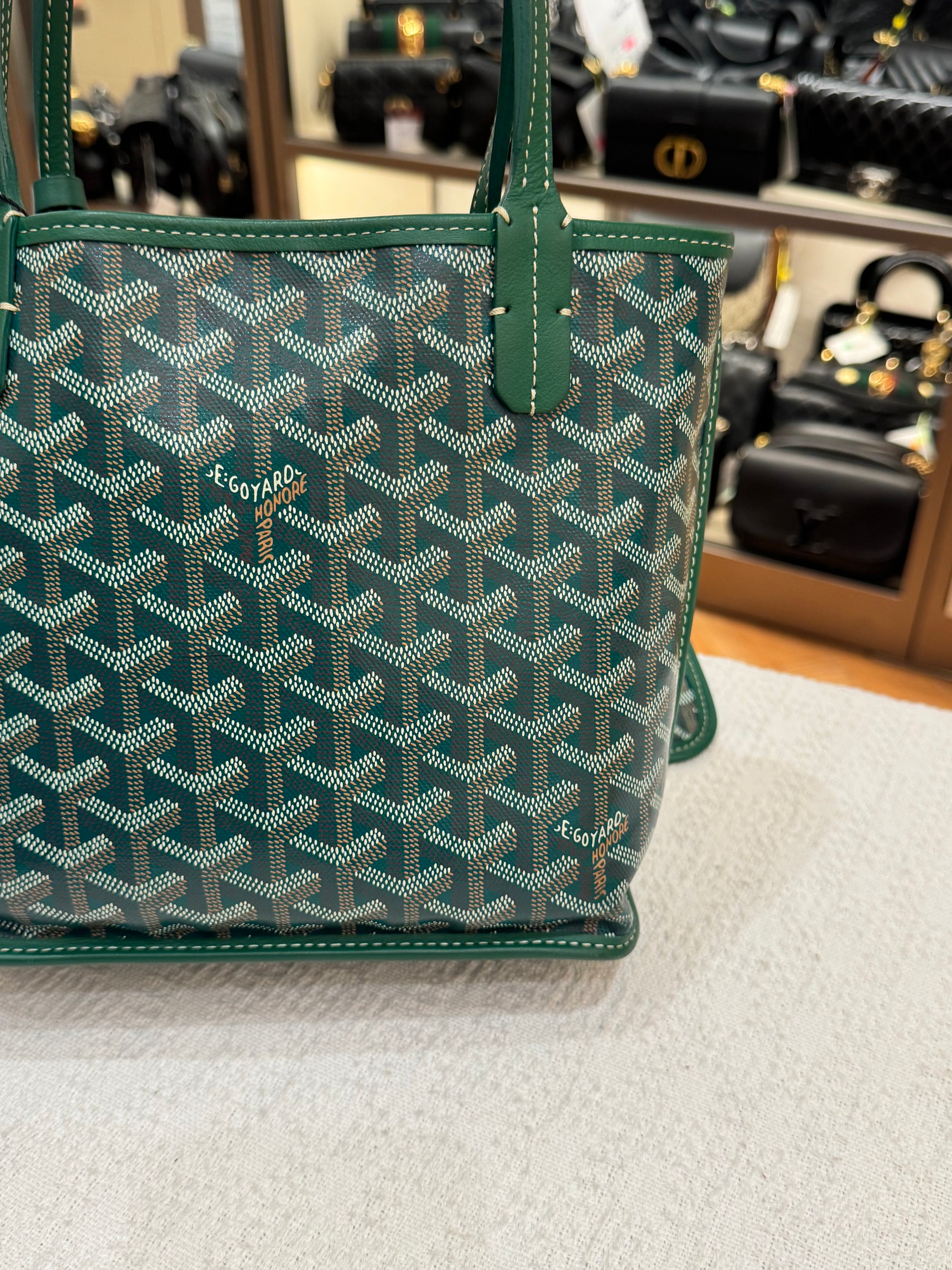 Goyard Anjou Mini Vert