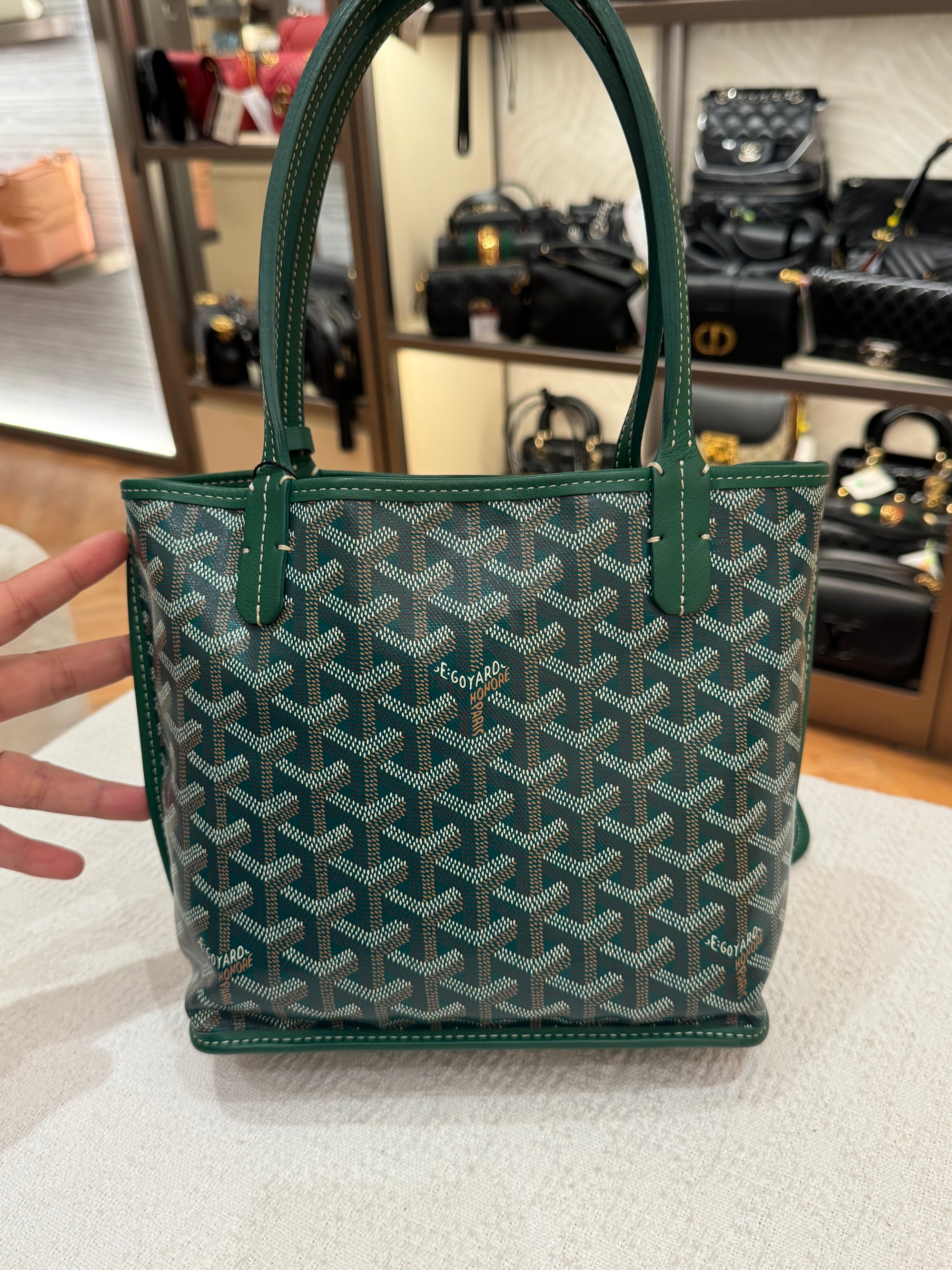 Goyard Anjou Mini Vert