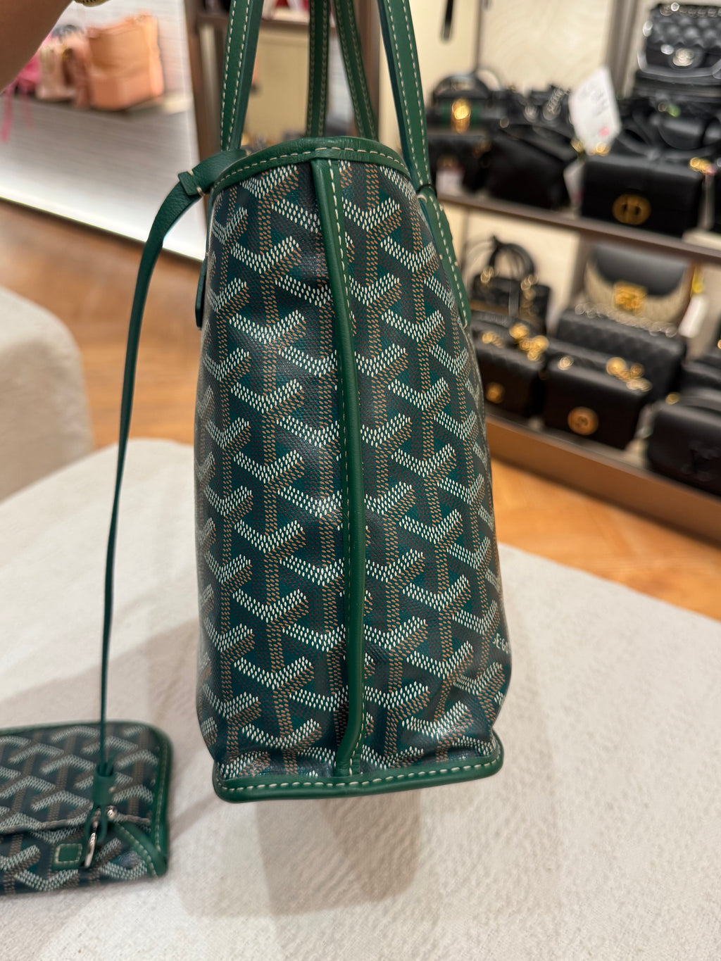 Goyard Anjou Mini Vert